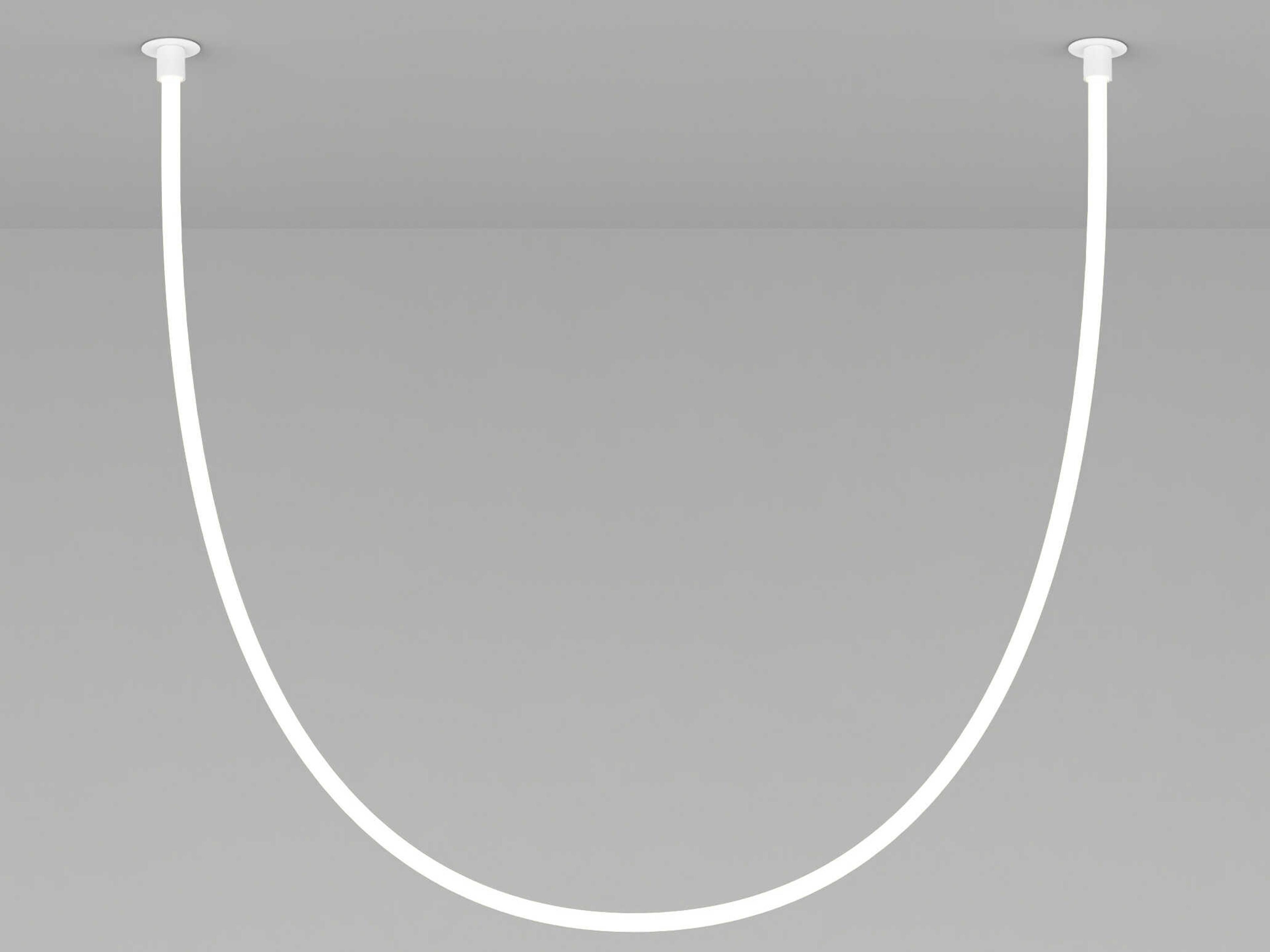 Artemide La Linea White Linear Flush Mount