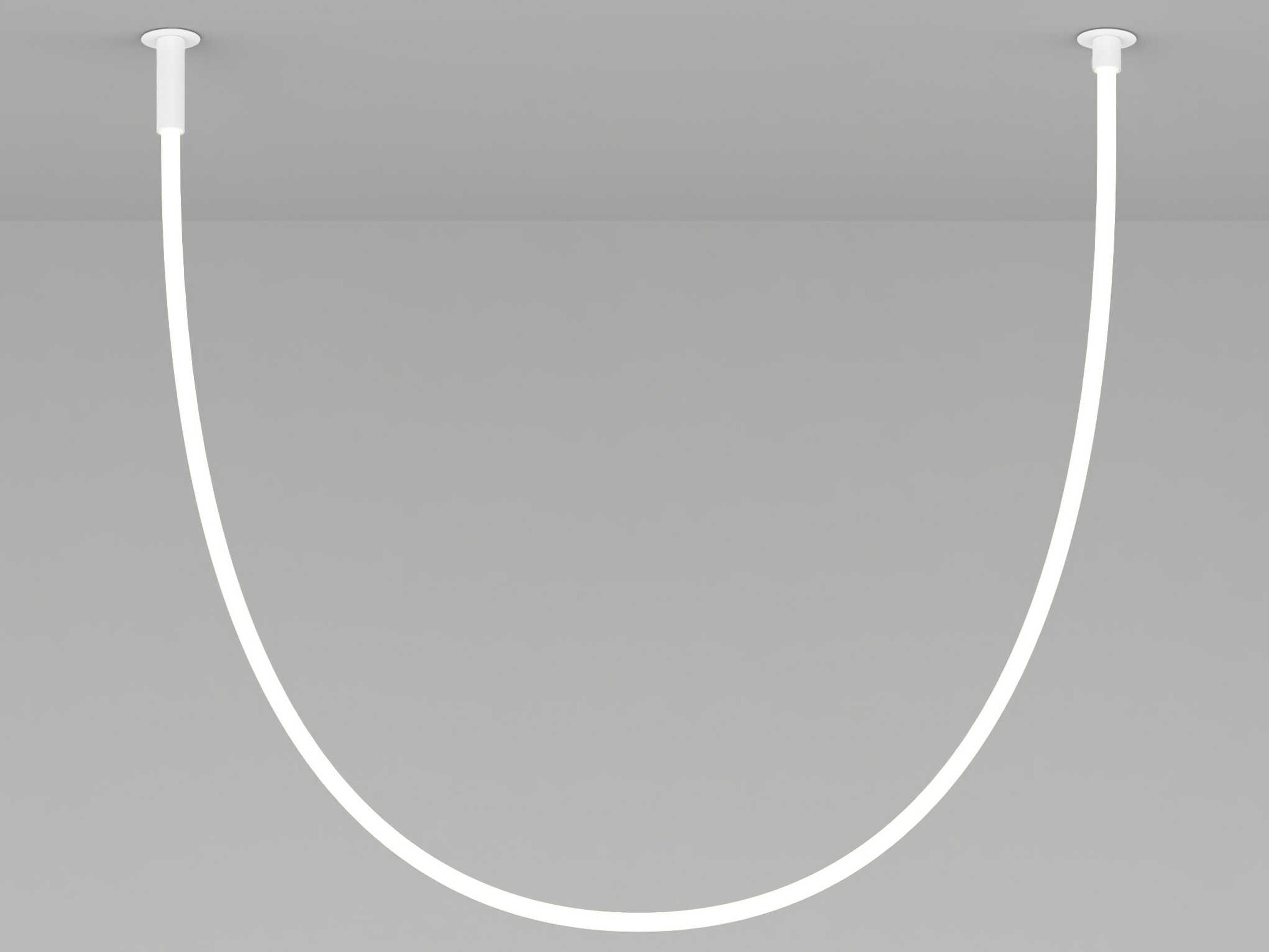 Artemide La Linea White Linear Flush Mount