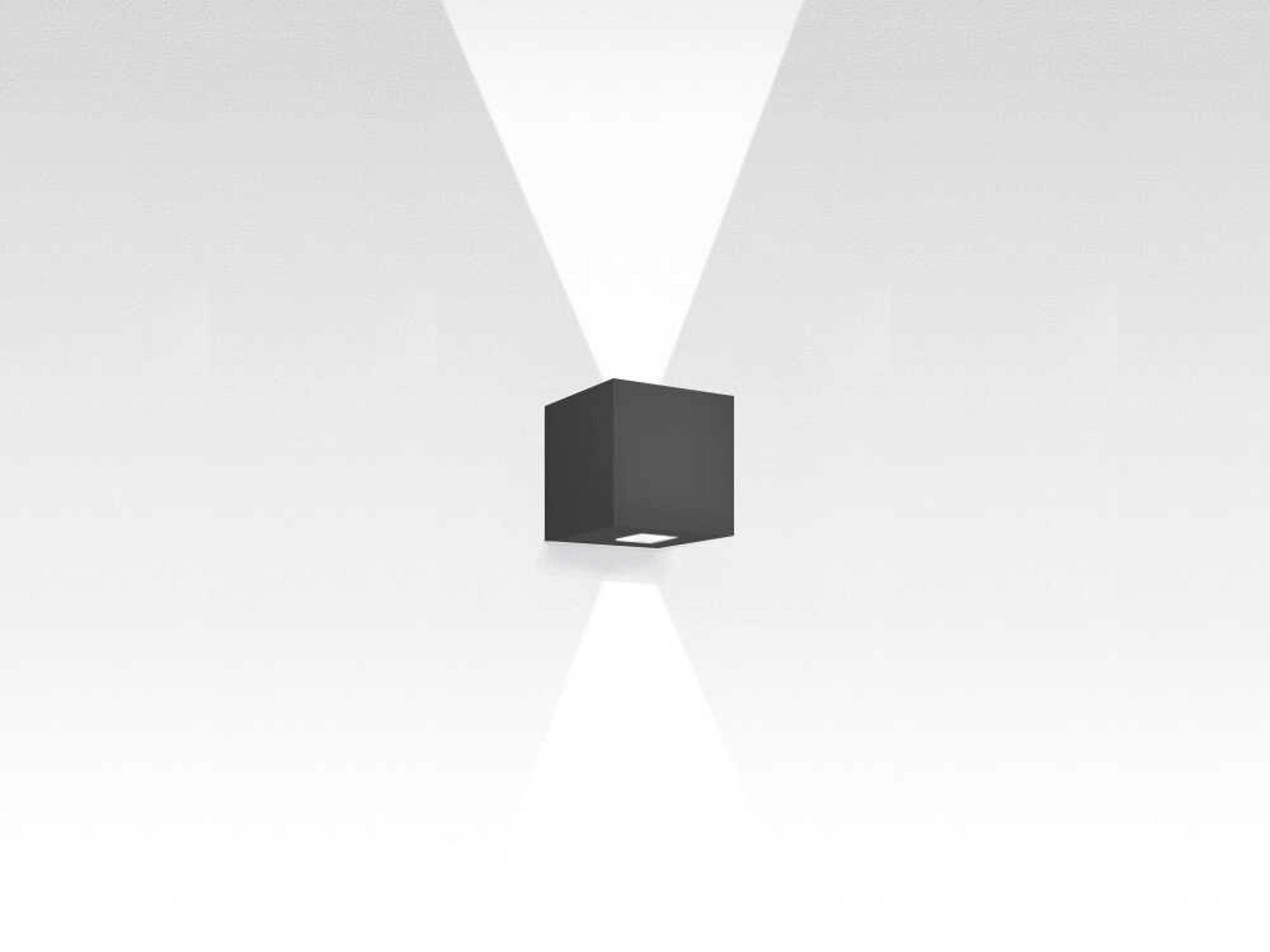 Effetto Square Outdoor Wall Light Architectural Modern