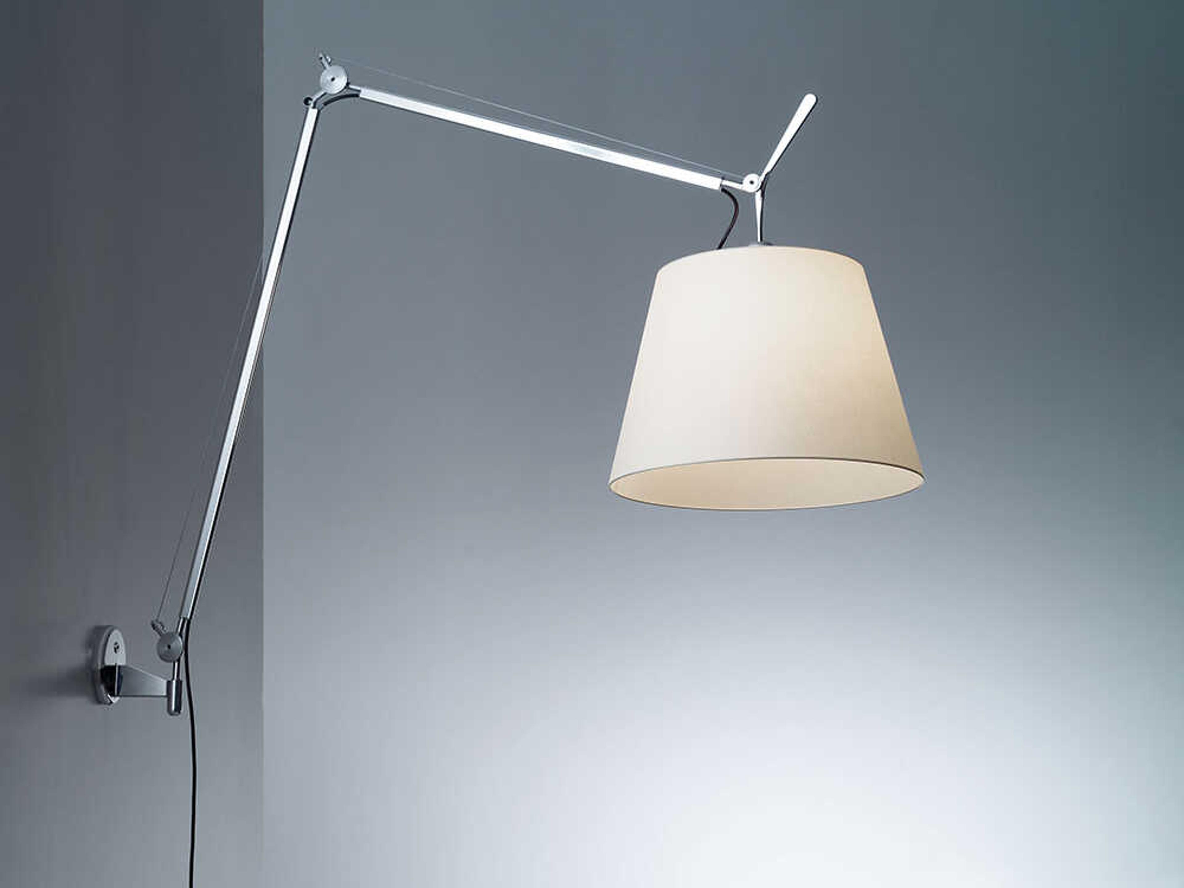 Tolomeo Mega Wall Light with Parchment Shade
