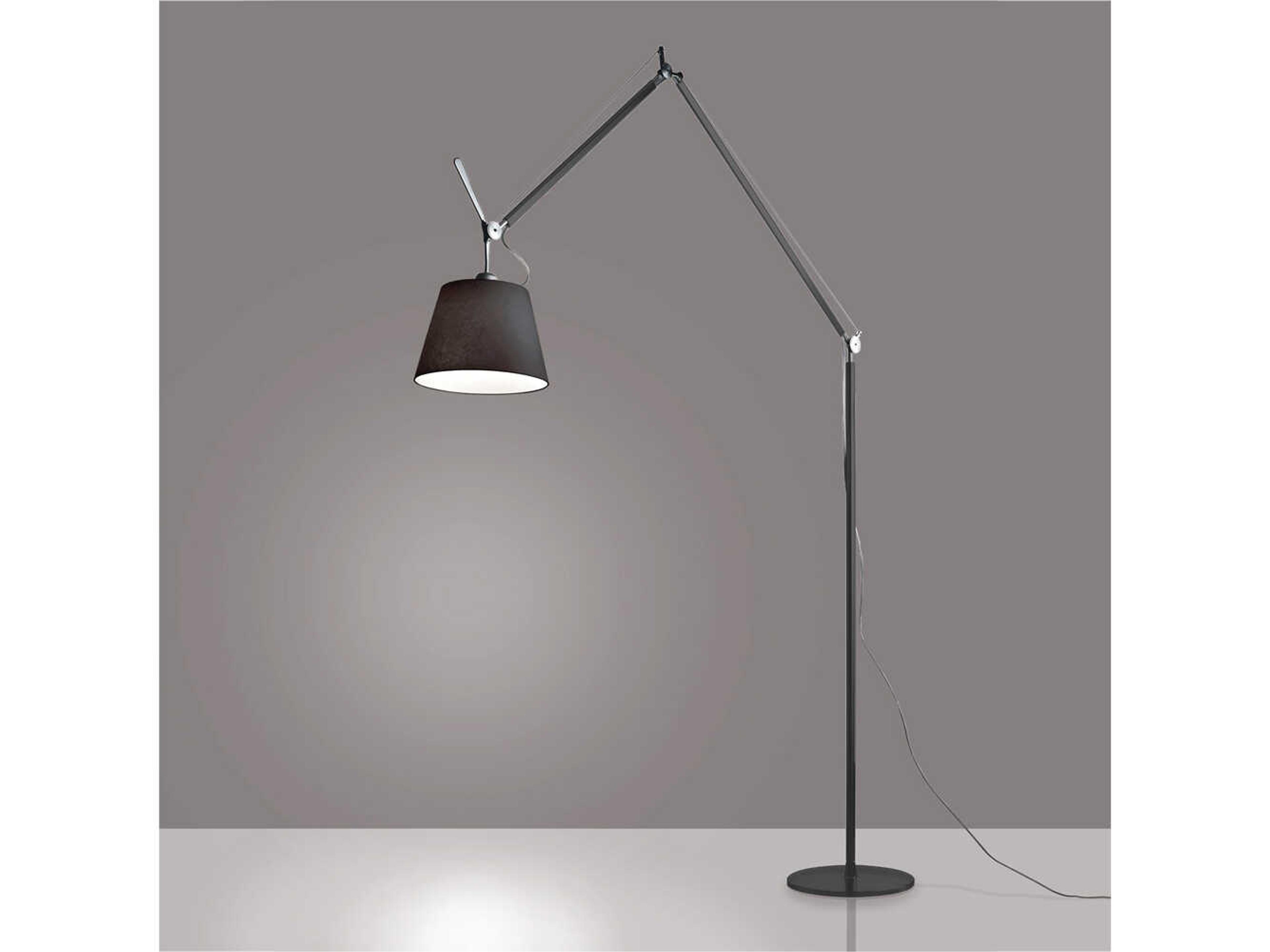 Tolomeo Mega Floor Lamp Adjustable Black
