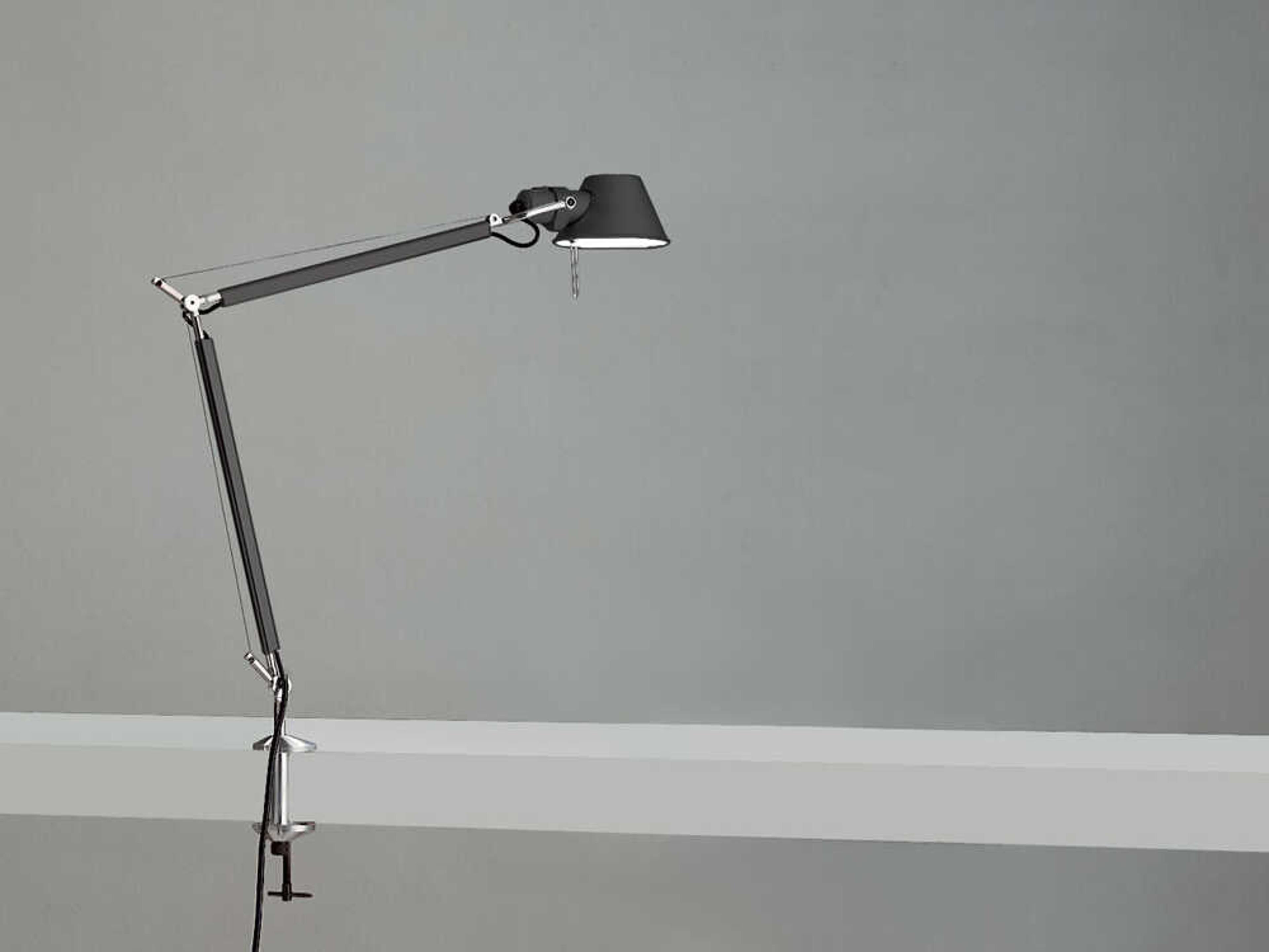 Artemide Tolomeo Mini Black Desk Lamp