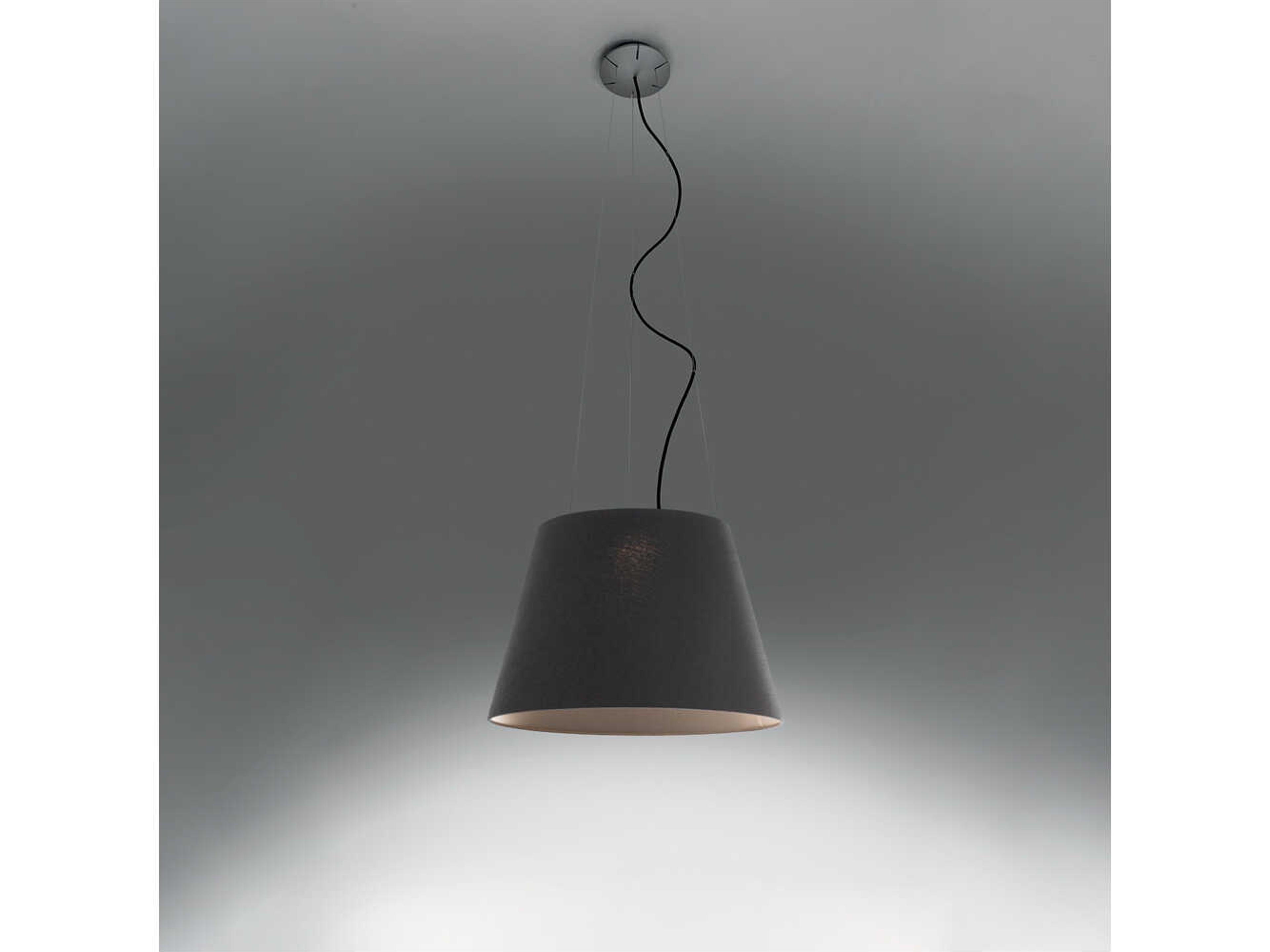 Tolomeo Mega Outdoor Pendant Light in Black