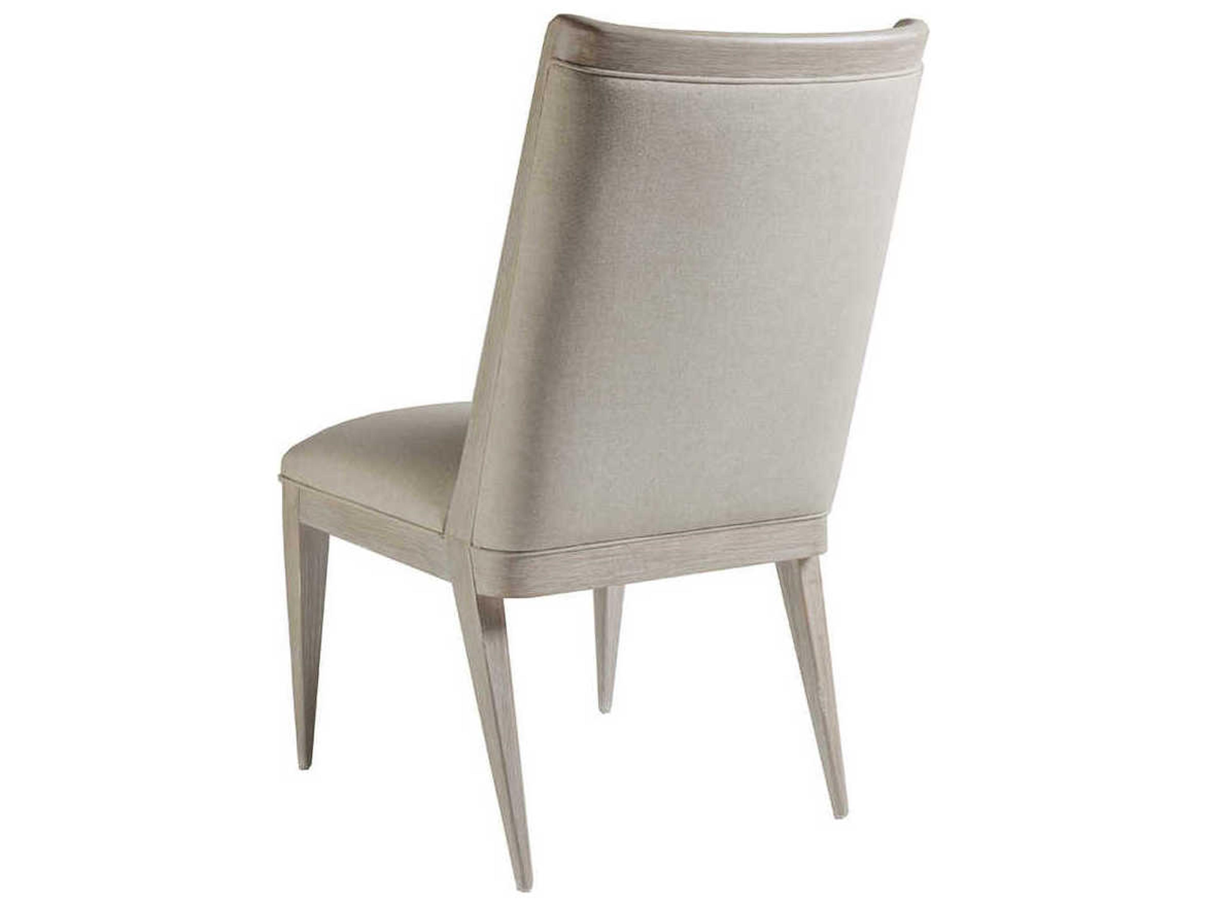 Artistica Haiku Bianco Upholstered Armless Dining Chair