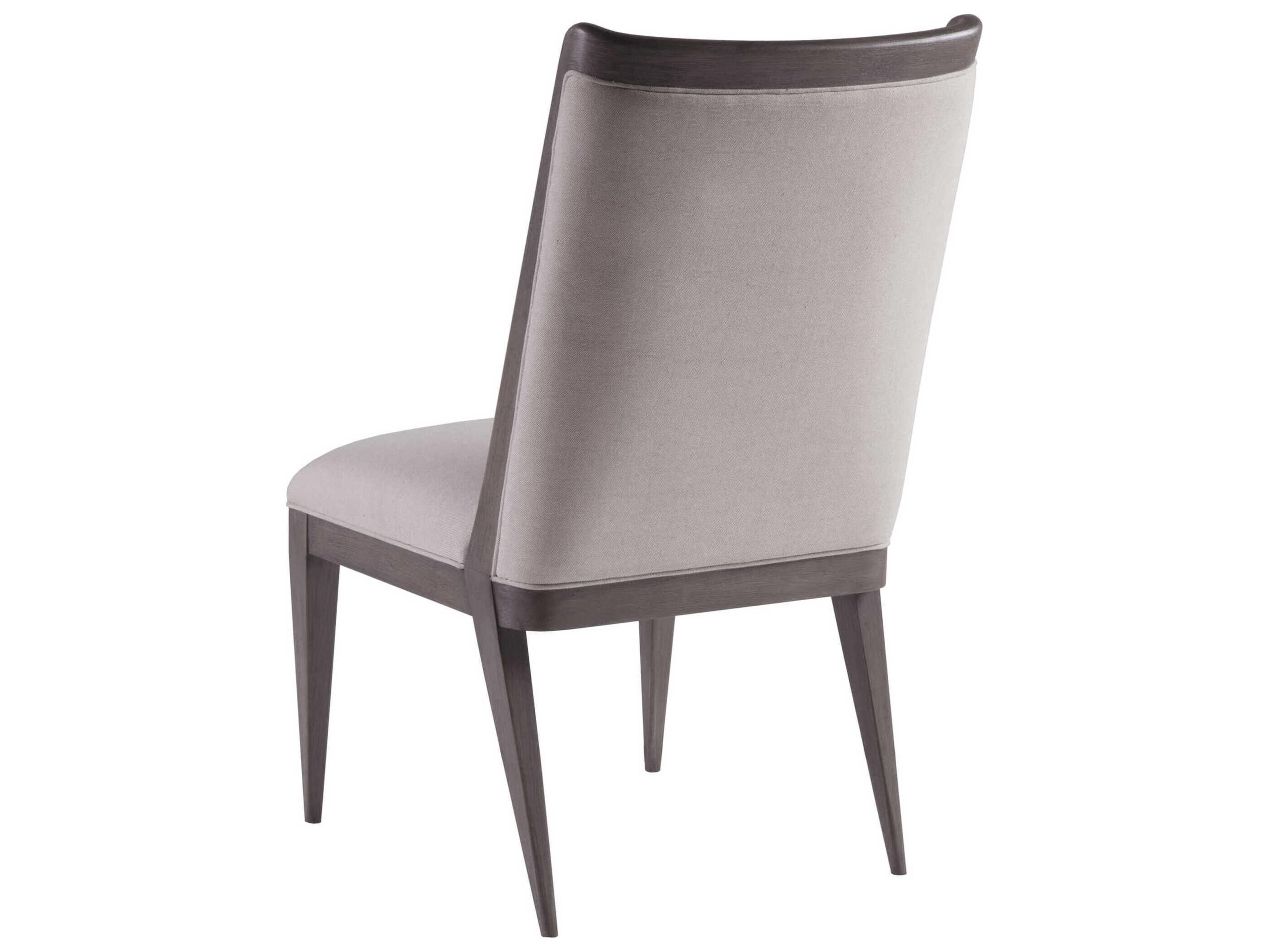 Artistica Haiku Grigio Upholstered Armless Dining Chair