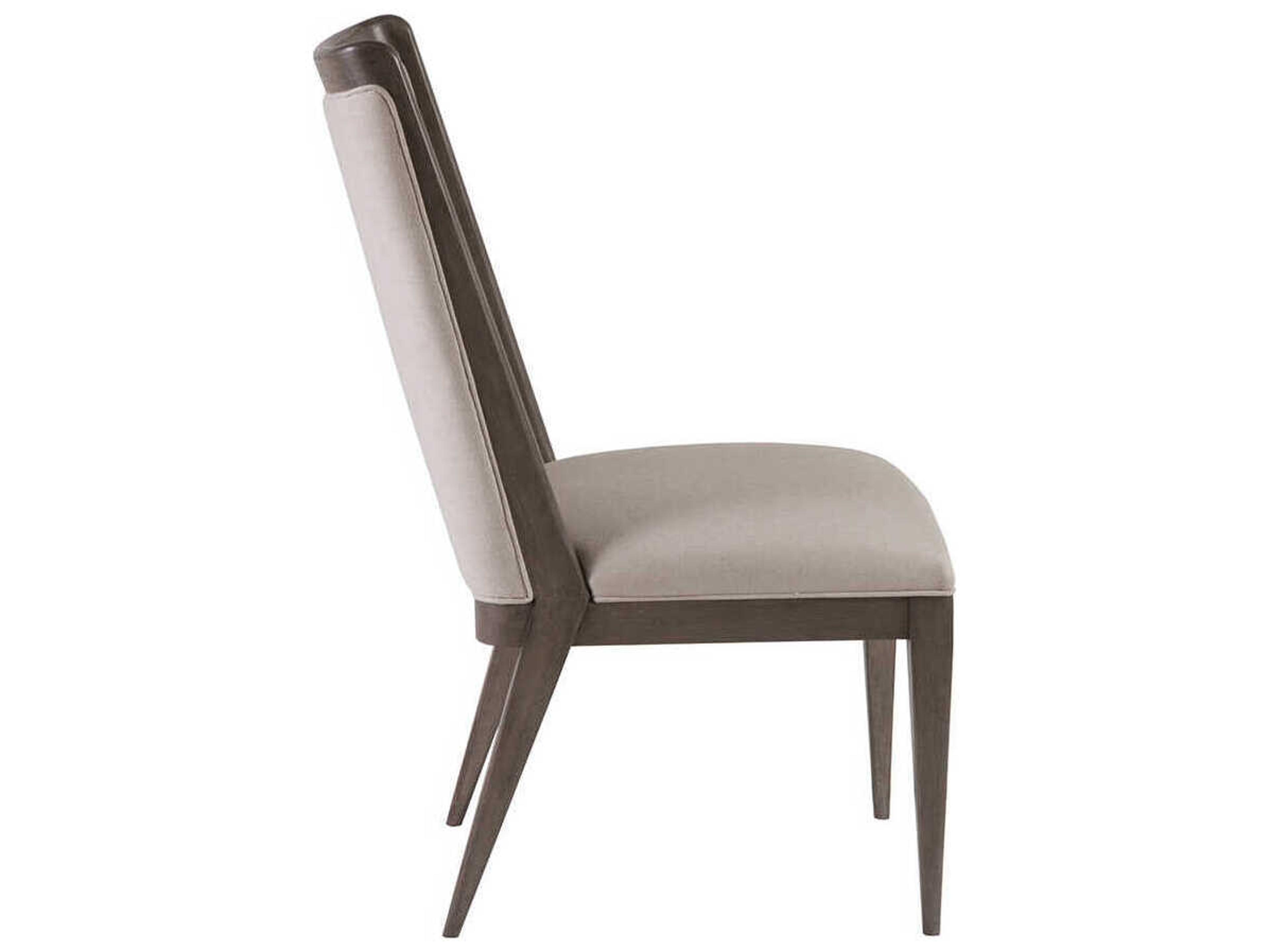 Artistica Haiku Grigio Upholstered Armless Dining Chair
