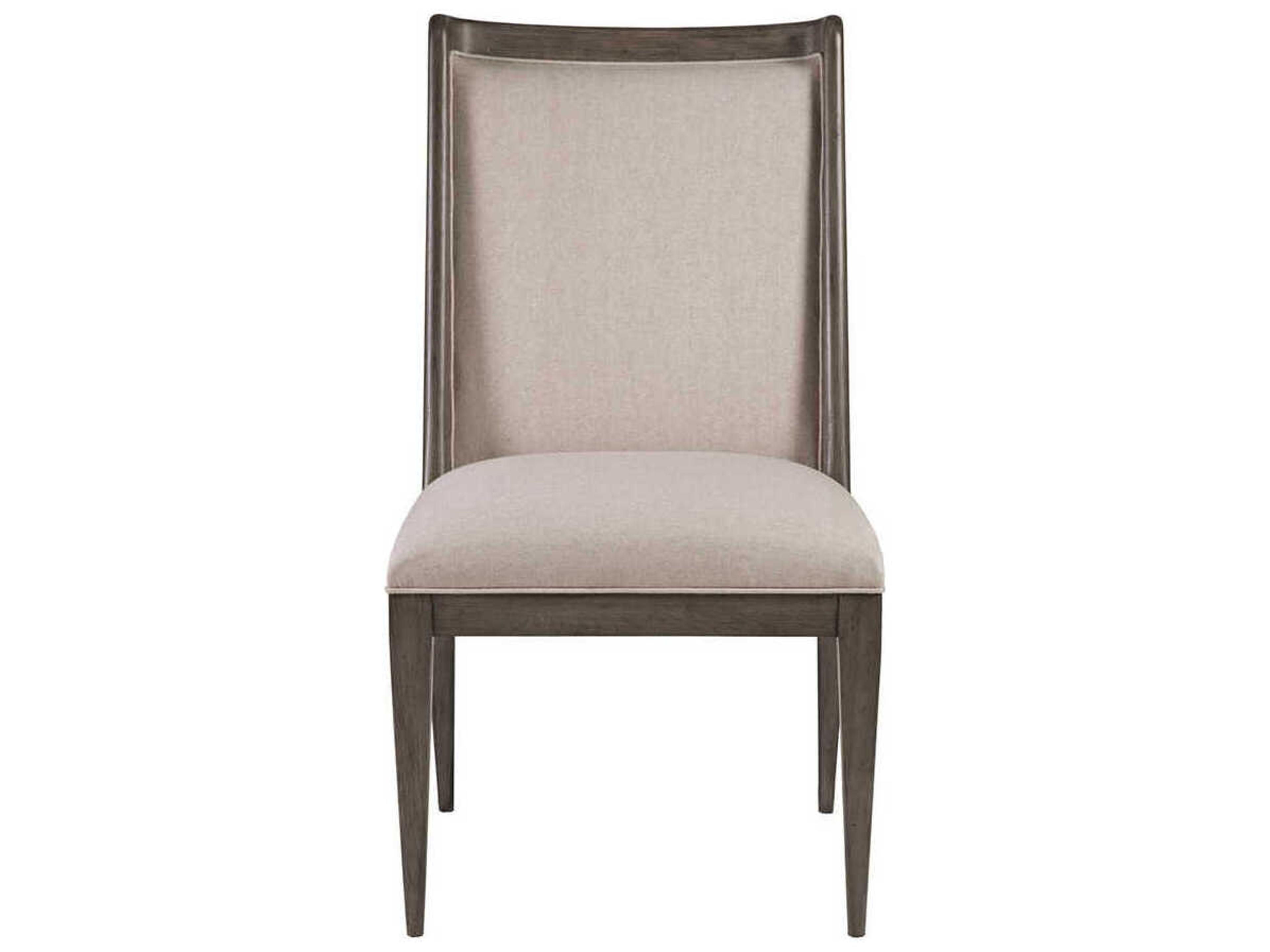 Artistica Haiku Grigio Upholstered Armless Dining Chair