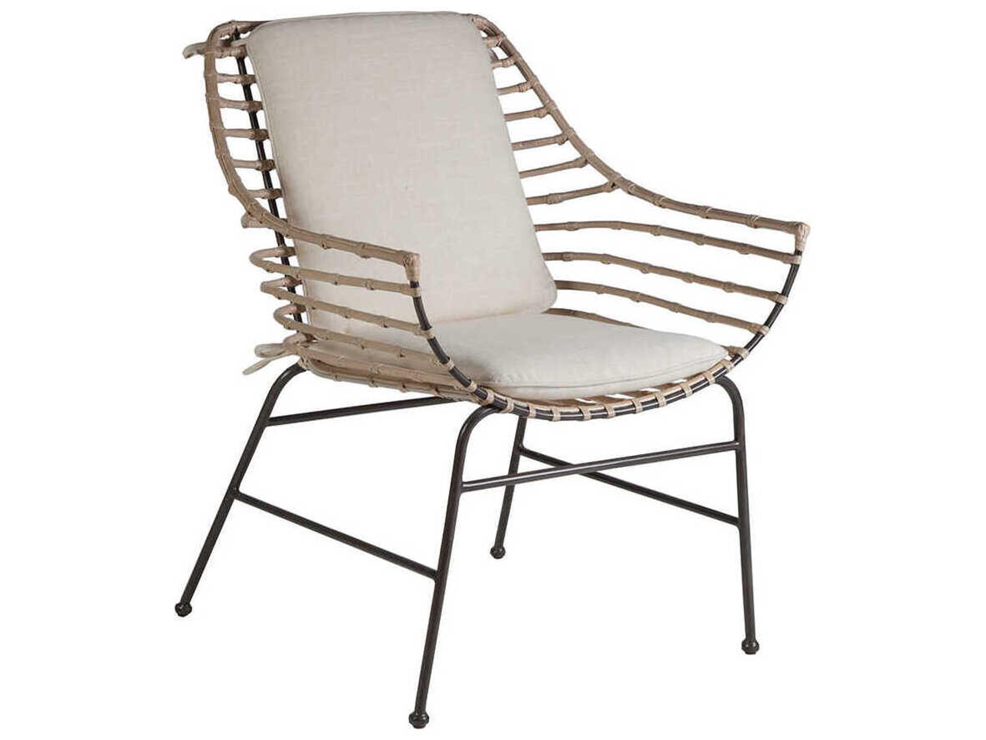 Artistica Raconteur Natural Upholstered Arm Dining Chair