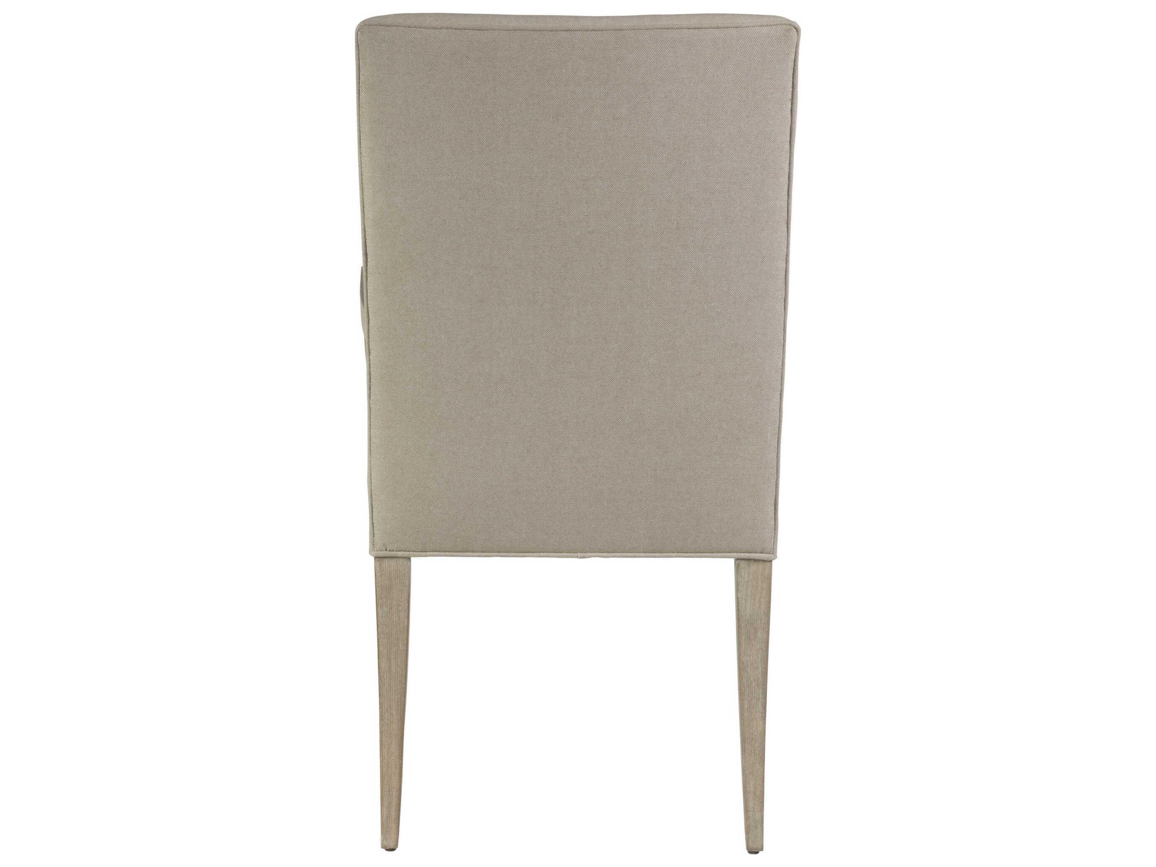 Artistica Madox Bianco Upholstered Arm Dining Chair