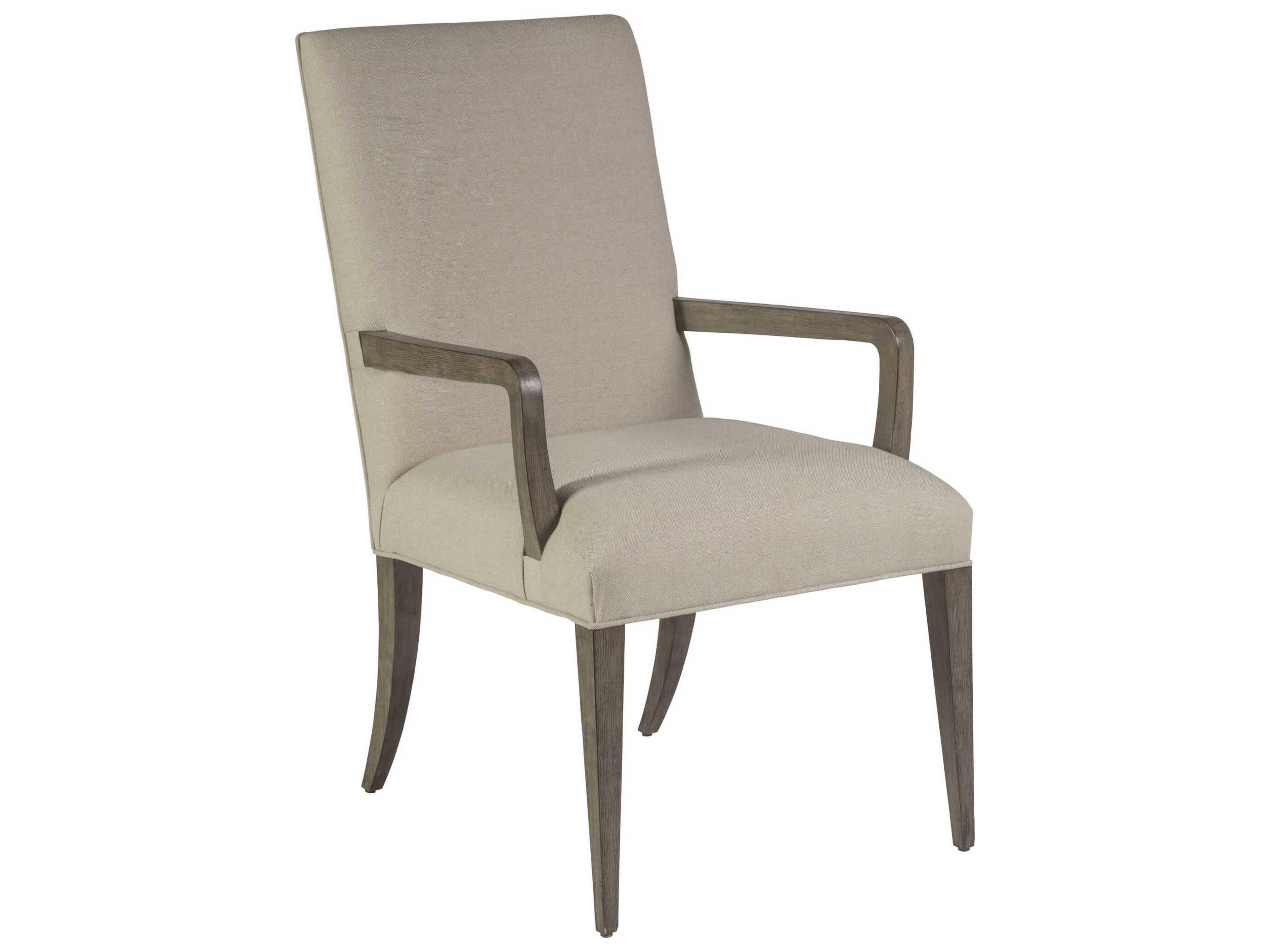 Madox Grigio Upholstered Arm Dining Chair