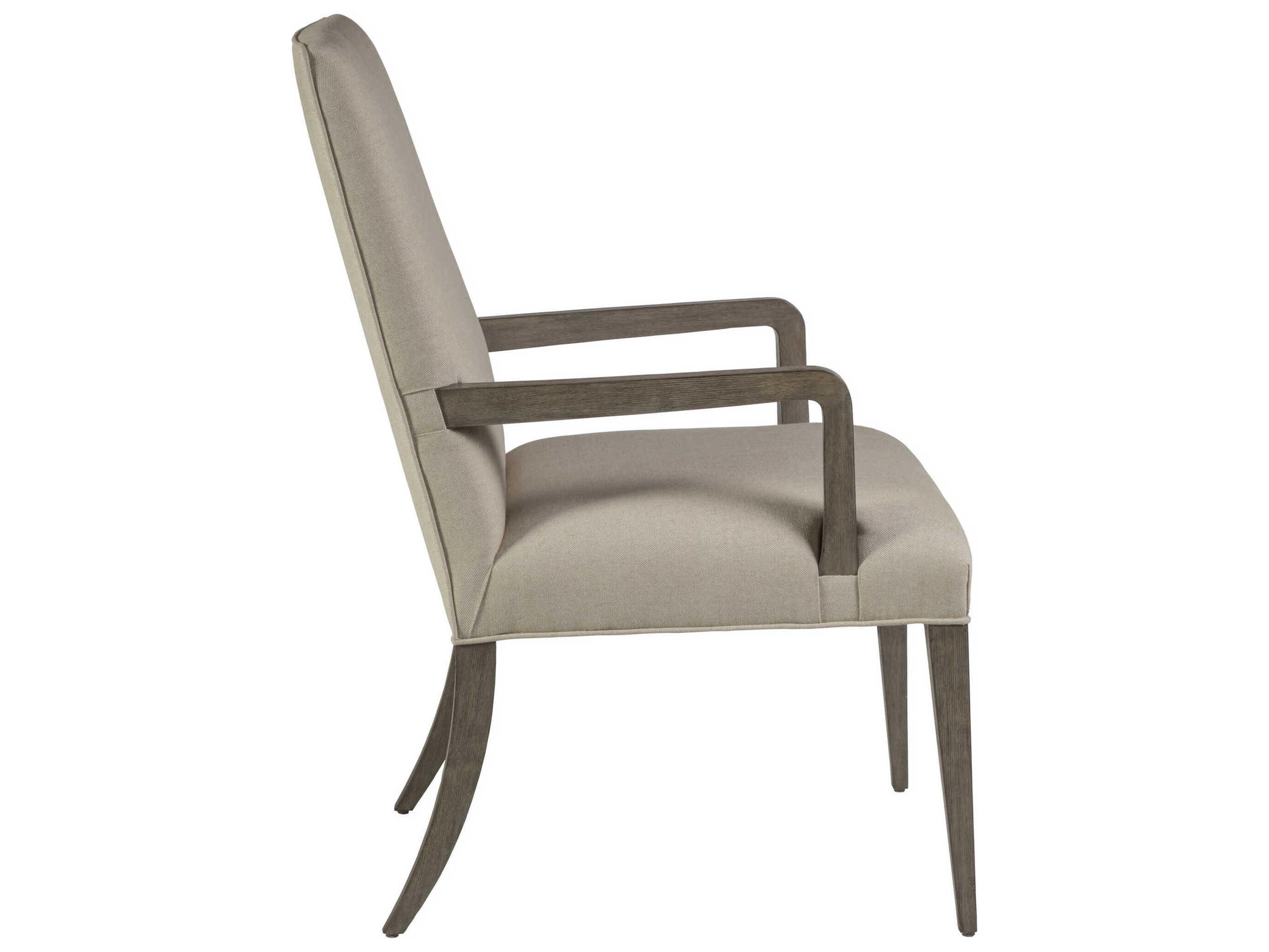 Artistica Madox Grigio Upholstered Arm Dining Chair