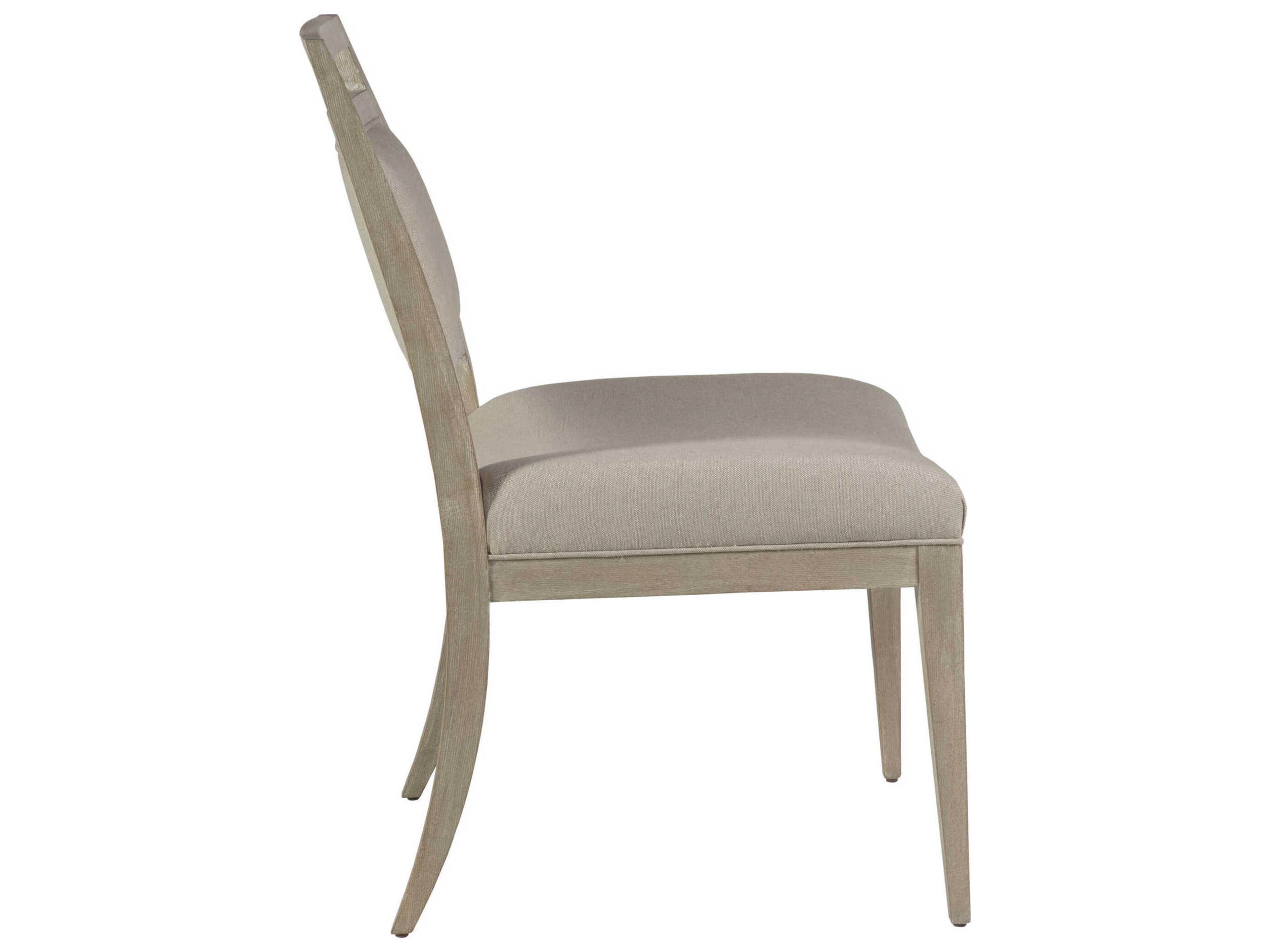 Artistica Nico Bianco Upholstered Armless Dining Chair