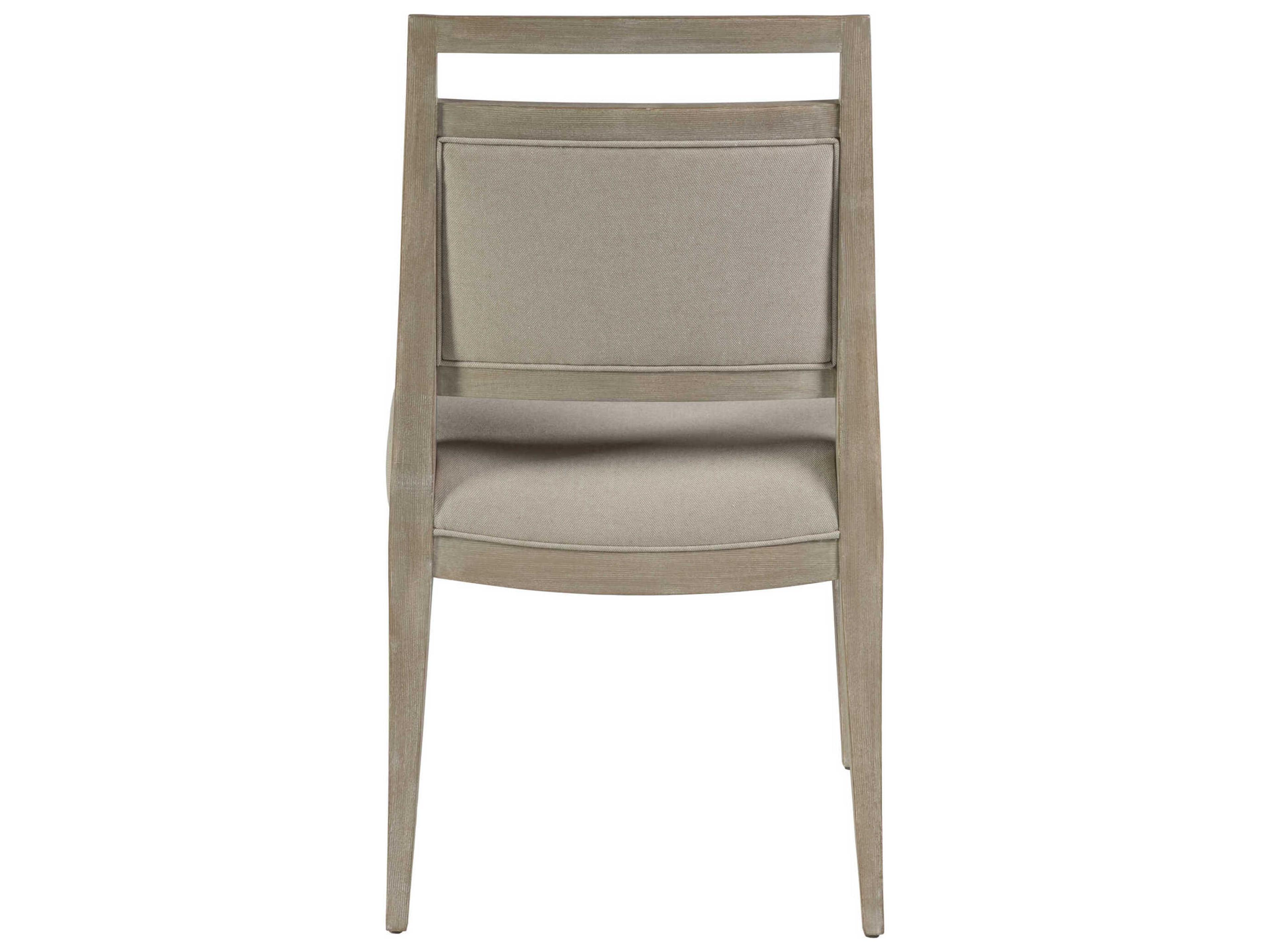 Artistica Nico Bianco Upholstered Armless Dining Chair