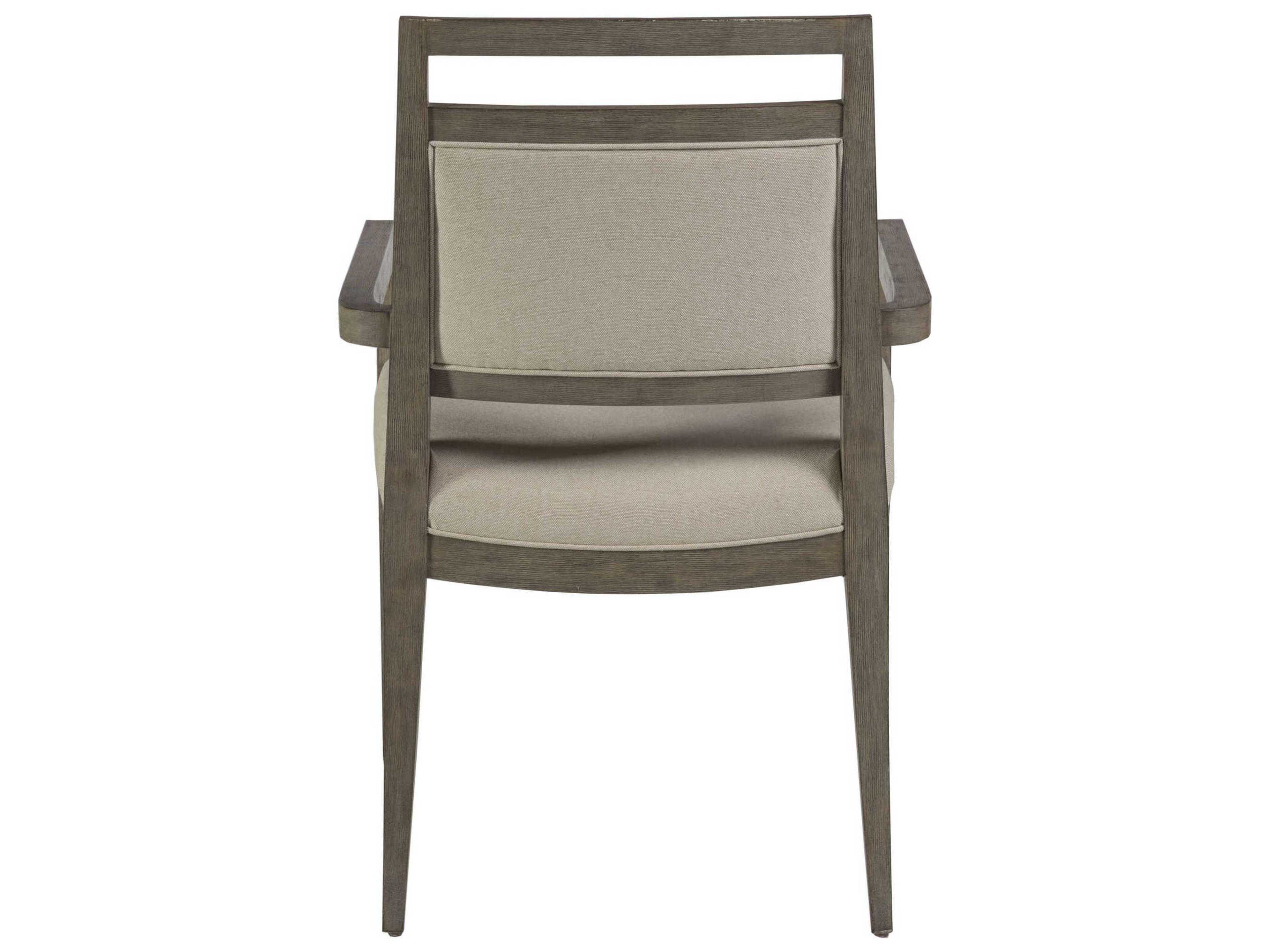 Artistica Nico Grigio Upholstered Arm Dining Chair