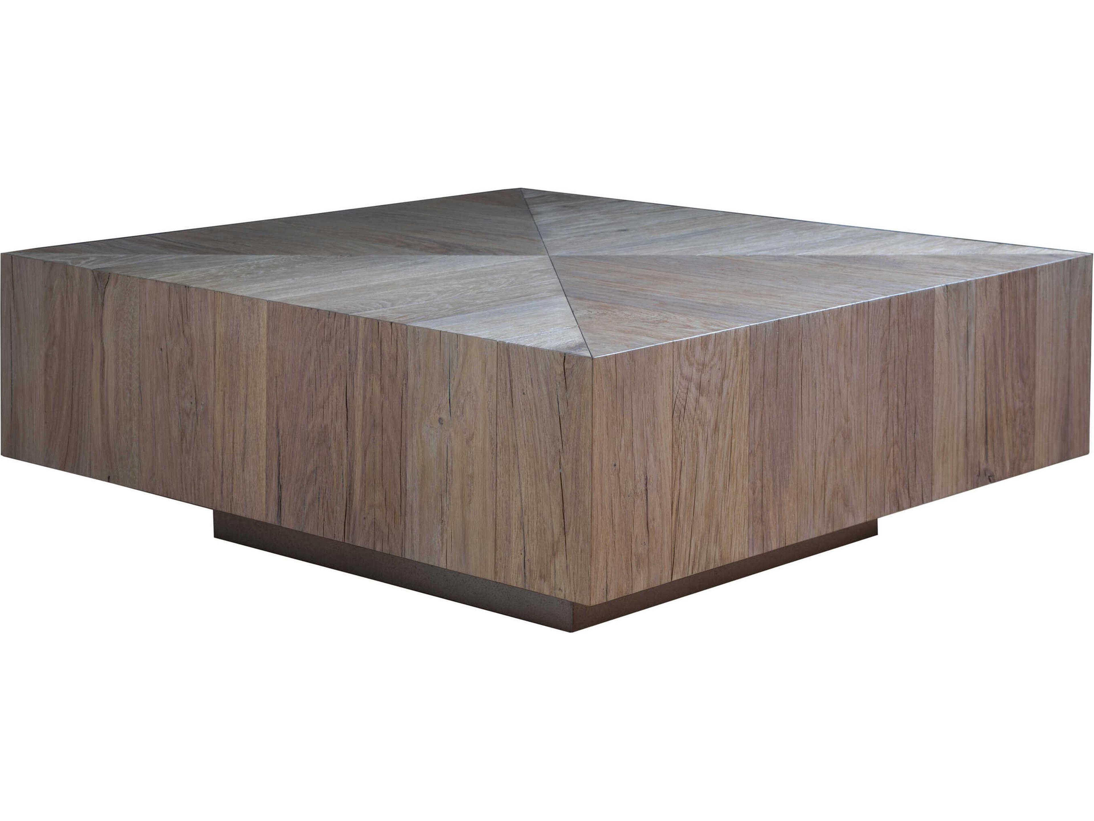 Verite Square Wood Cocktail Table