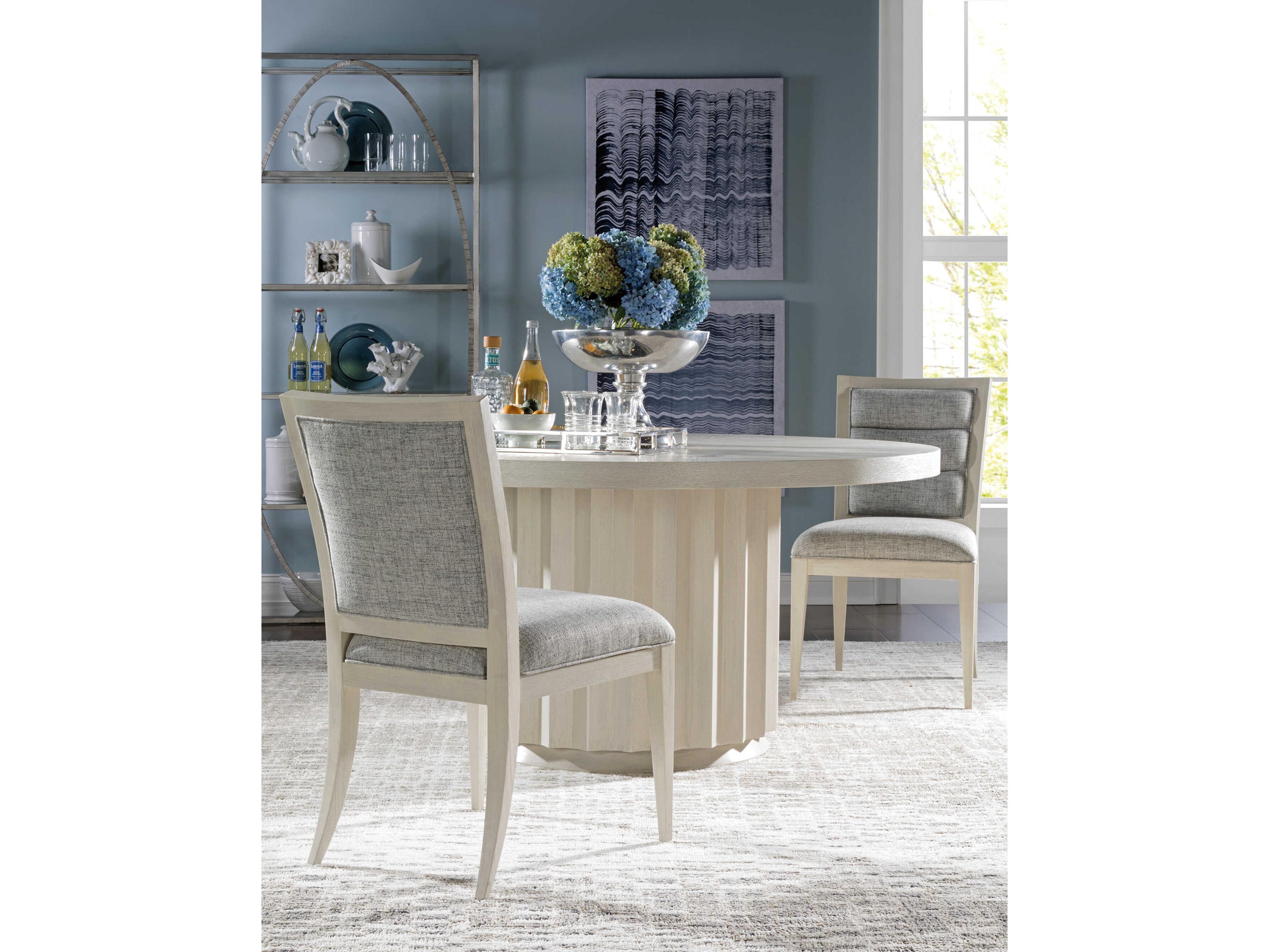 Artistica Stella Upholstered Armless Dining Chair