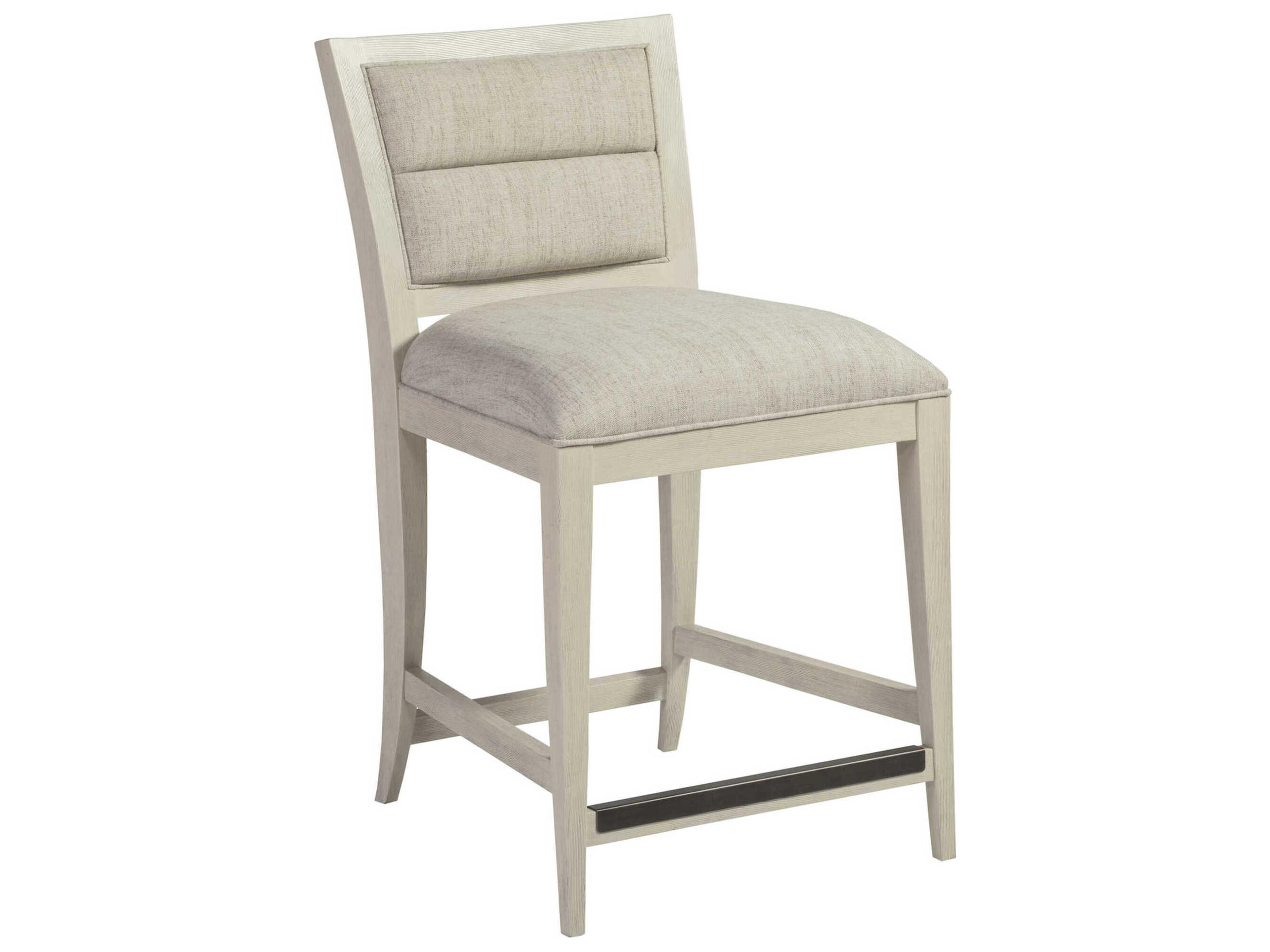 Stella Antiqued Upholstered Counter Stool