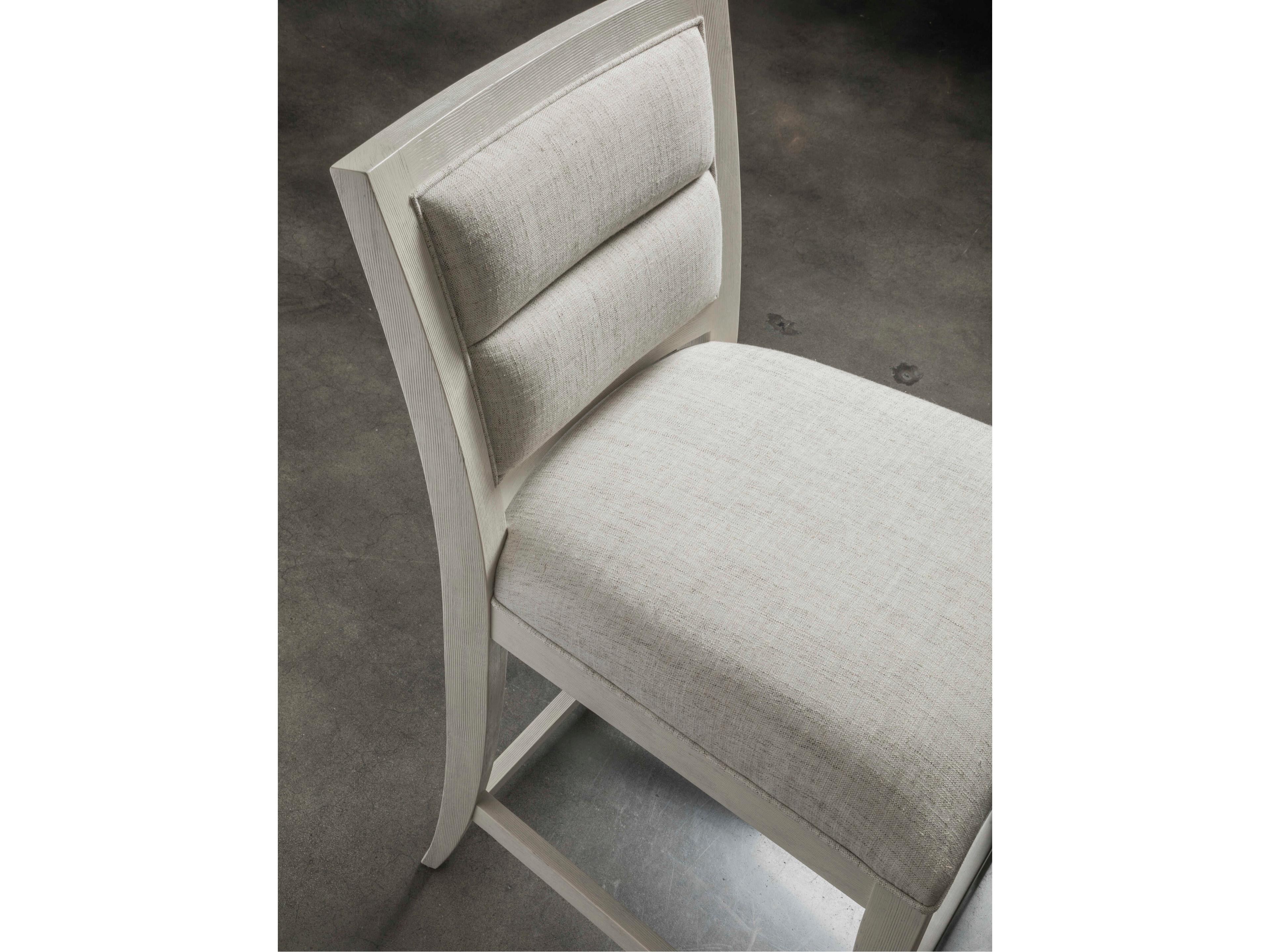 Artistica Stella Antiqued Upholstered Counter Stool