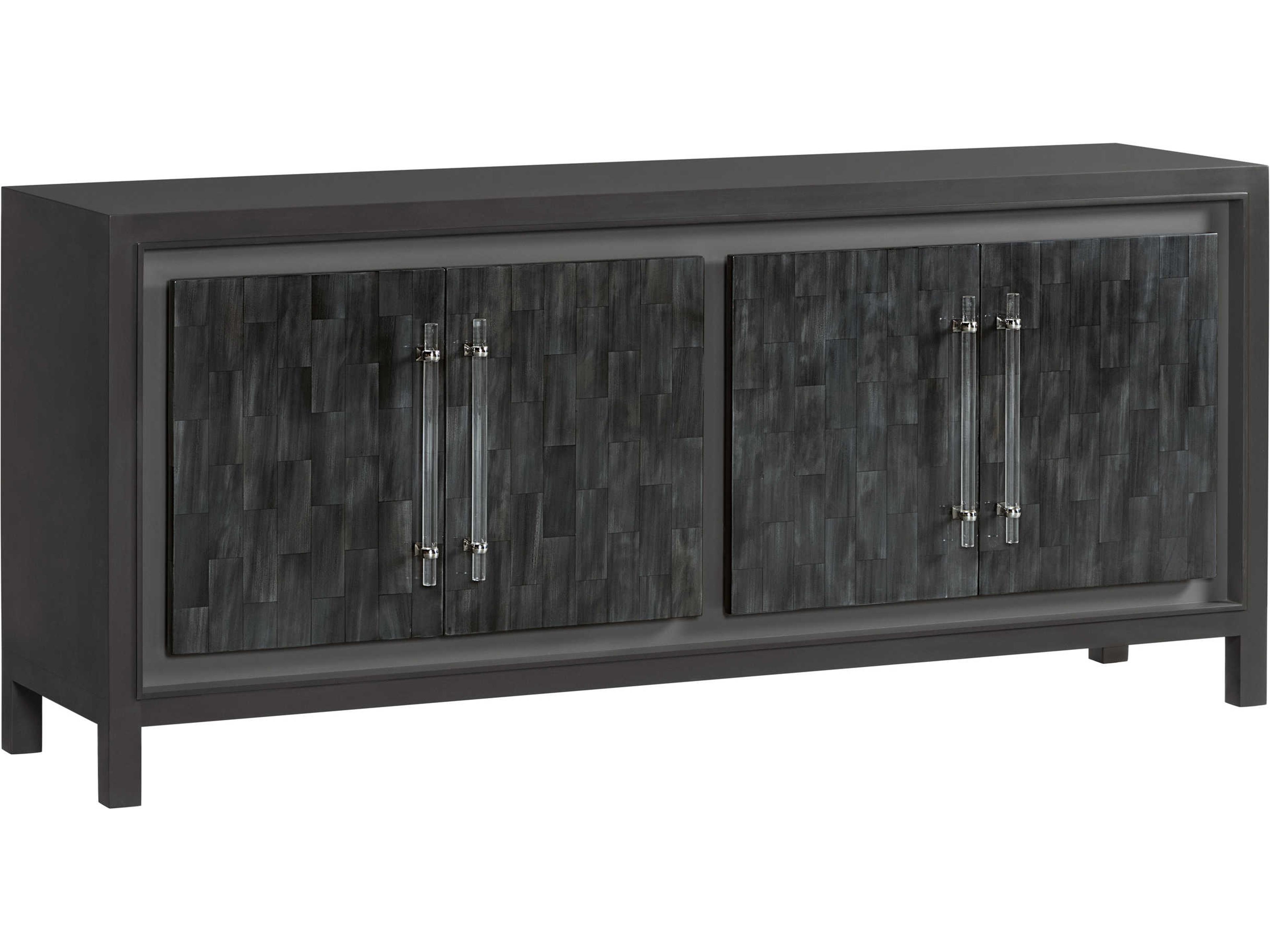 Artistica Signature Designs Elation 68" Dark Gray Bone Media Console