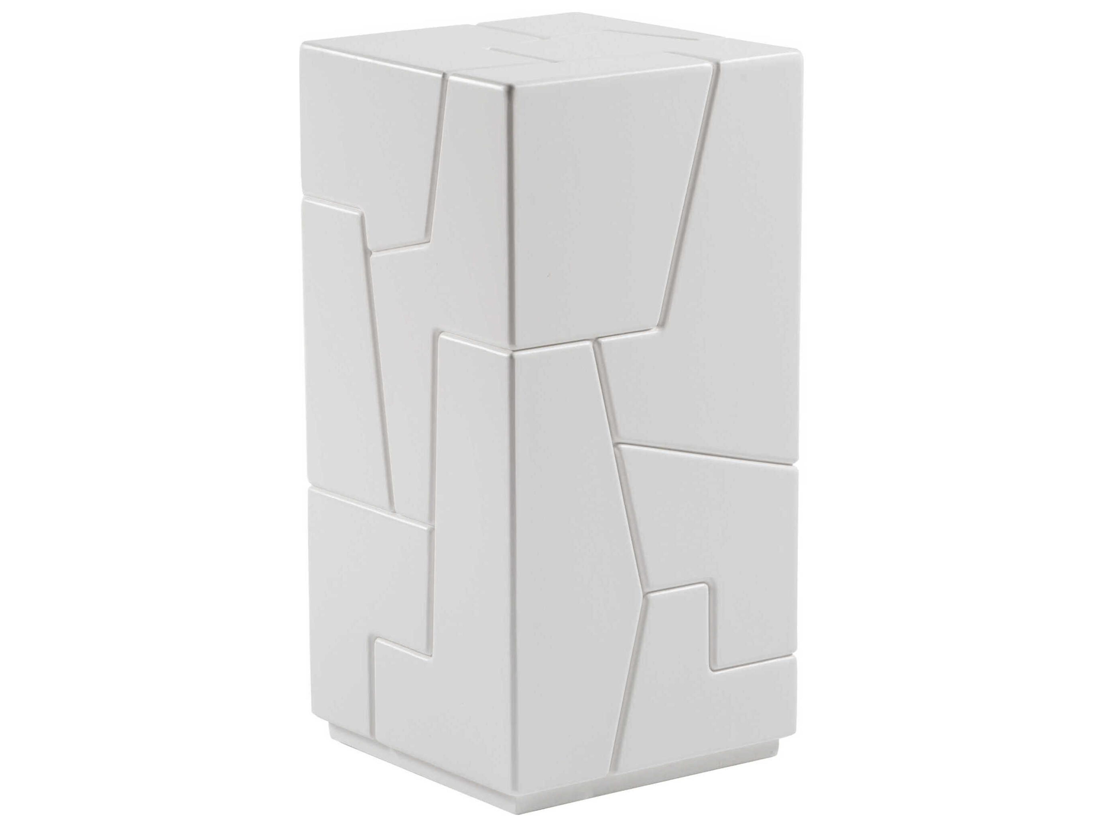 Mar Monte Square Resin Ivory End Table