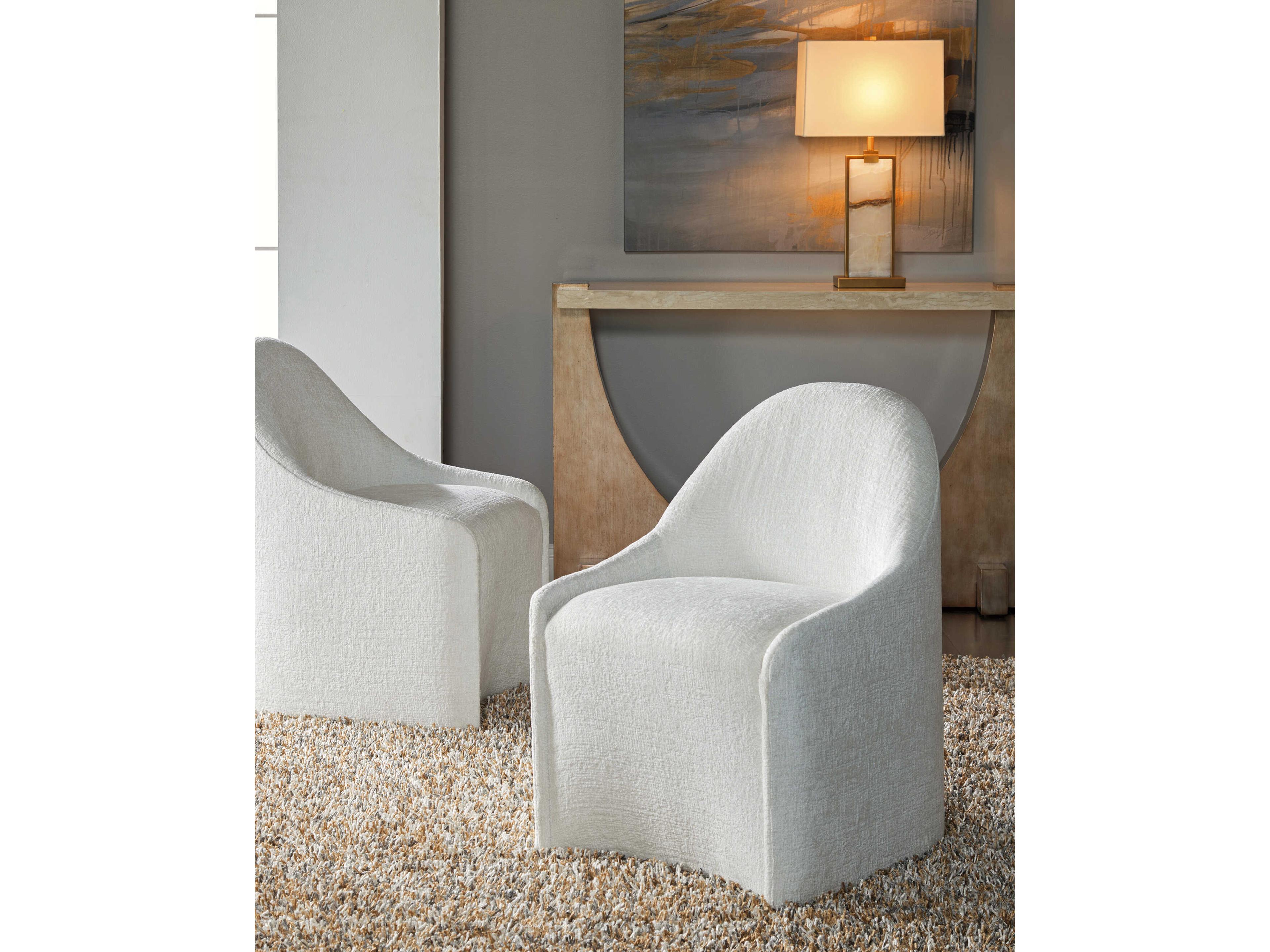 Artistica Carly Upholstered Armless Dining Chair