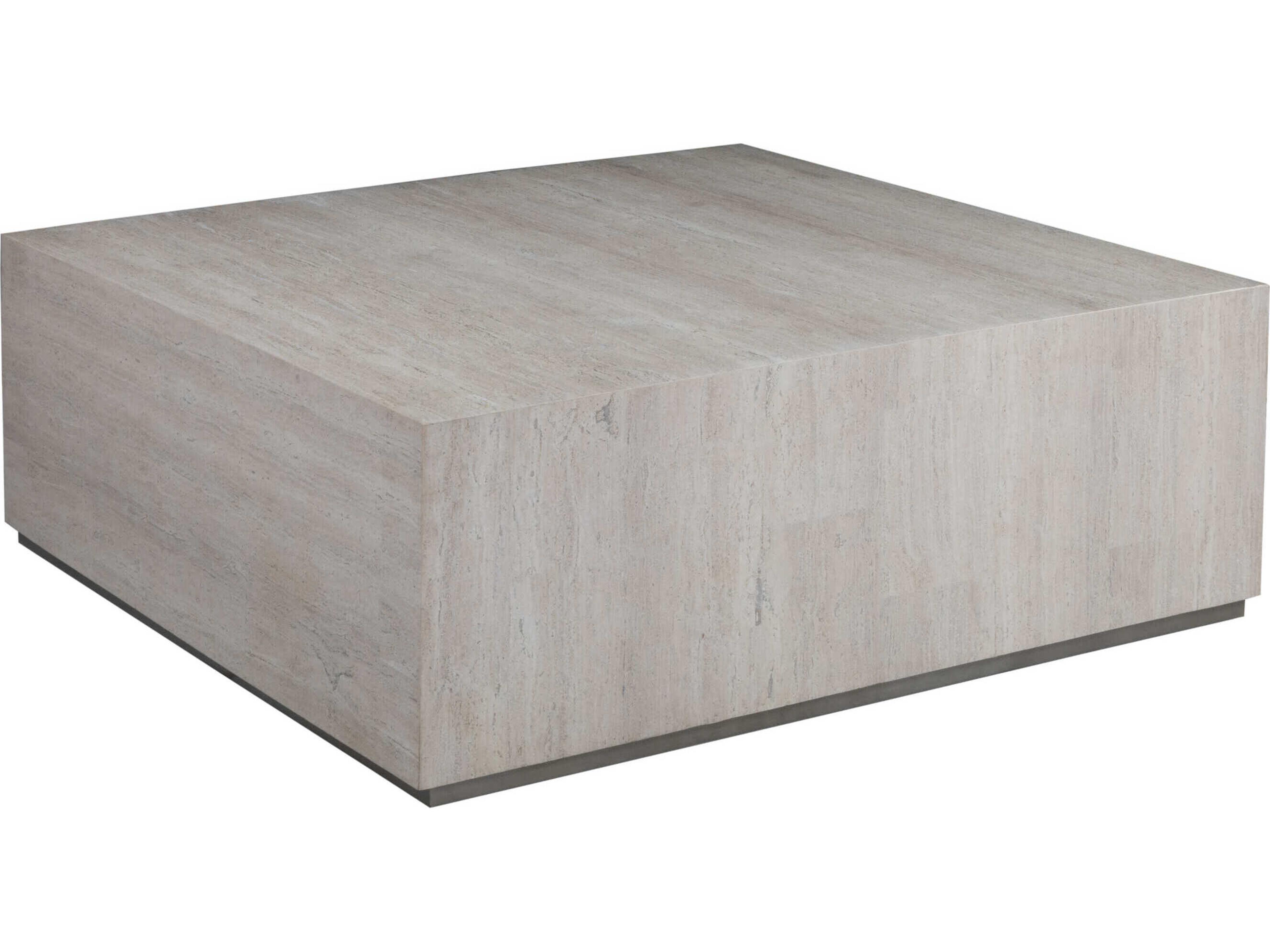 Cassio Square Wood Creamy White Coffee Table