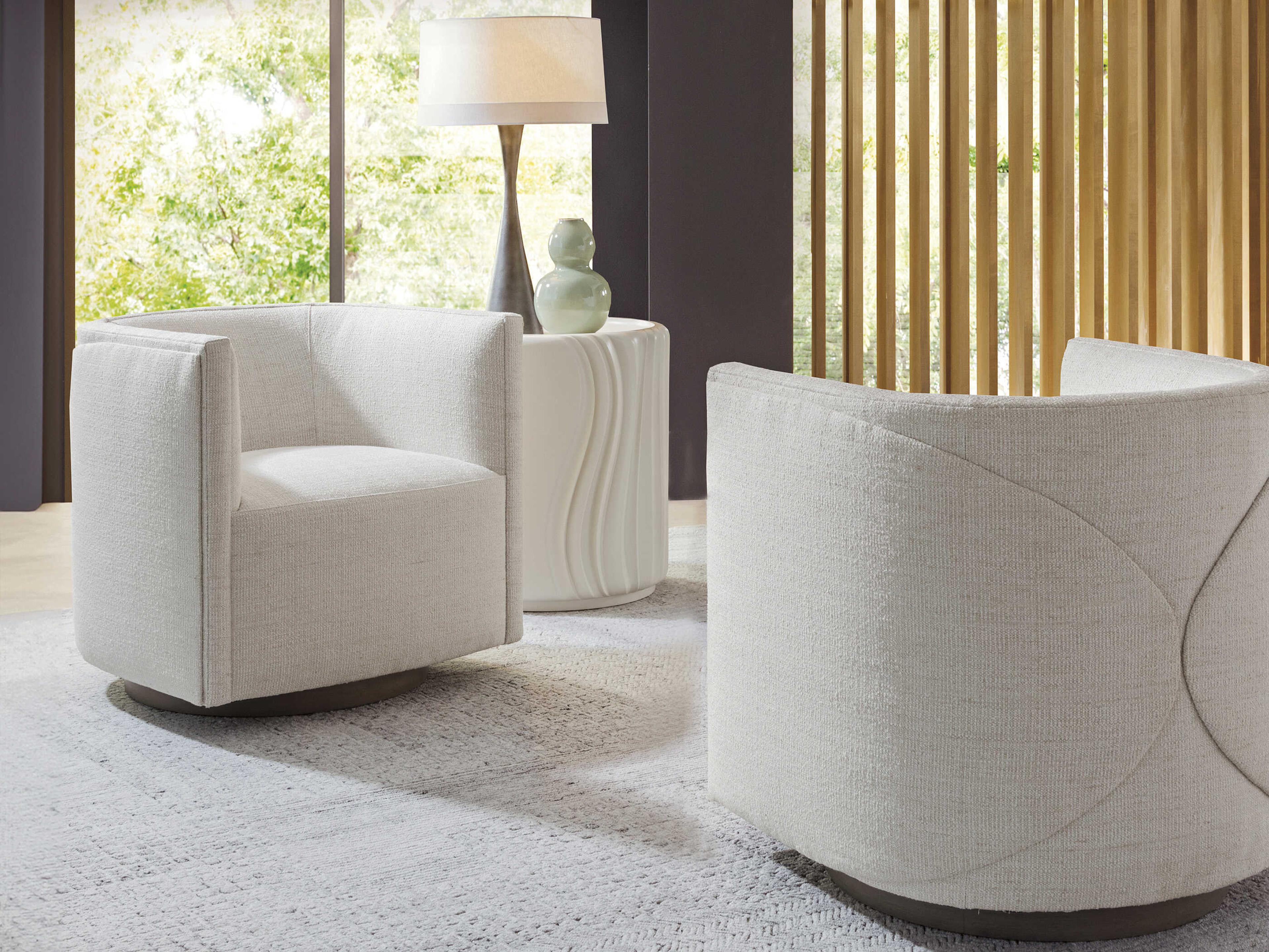 Artistica Ingrid Swivel Accent Chair