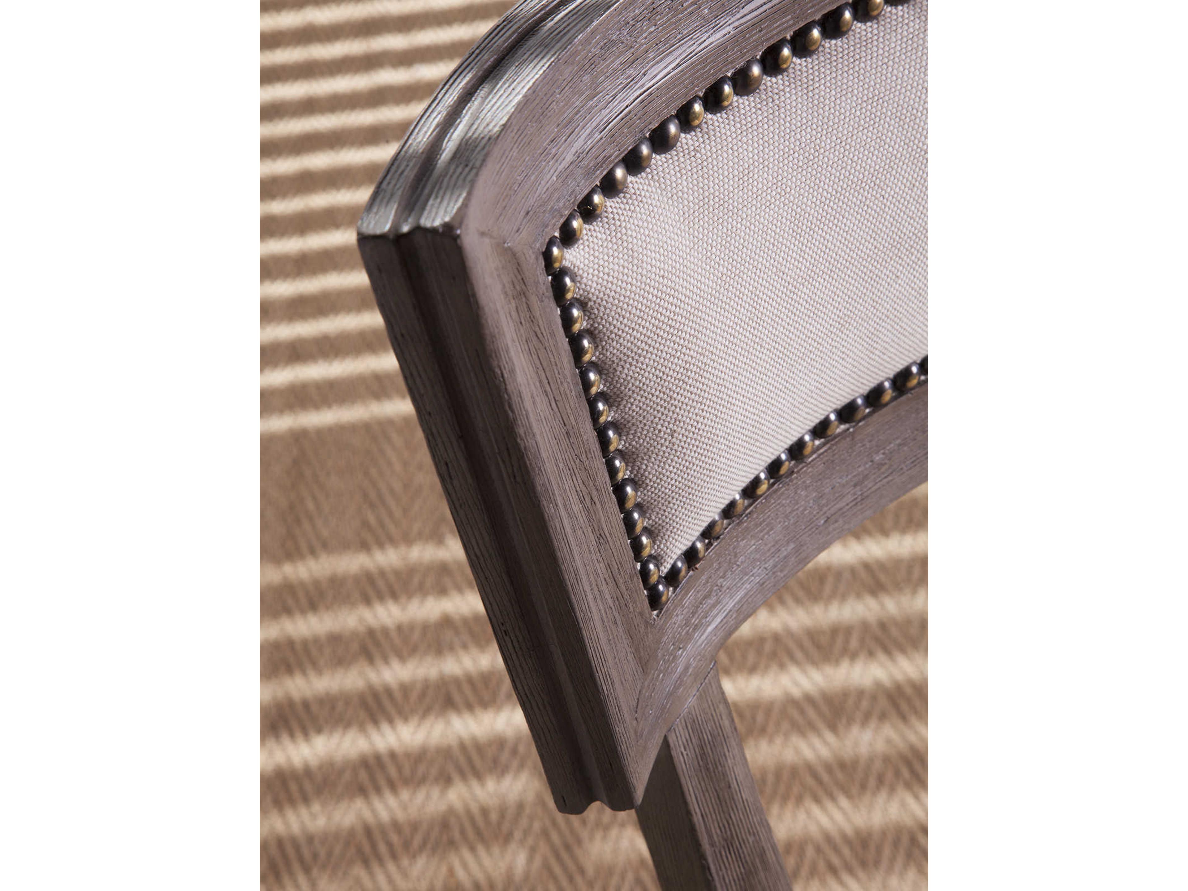 Artistica Aperitif Grigio Upholstered Armless Dining Chair