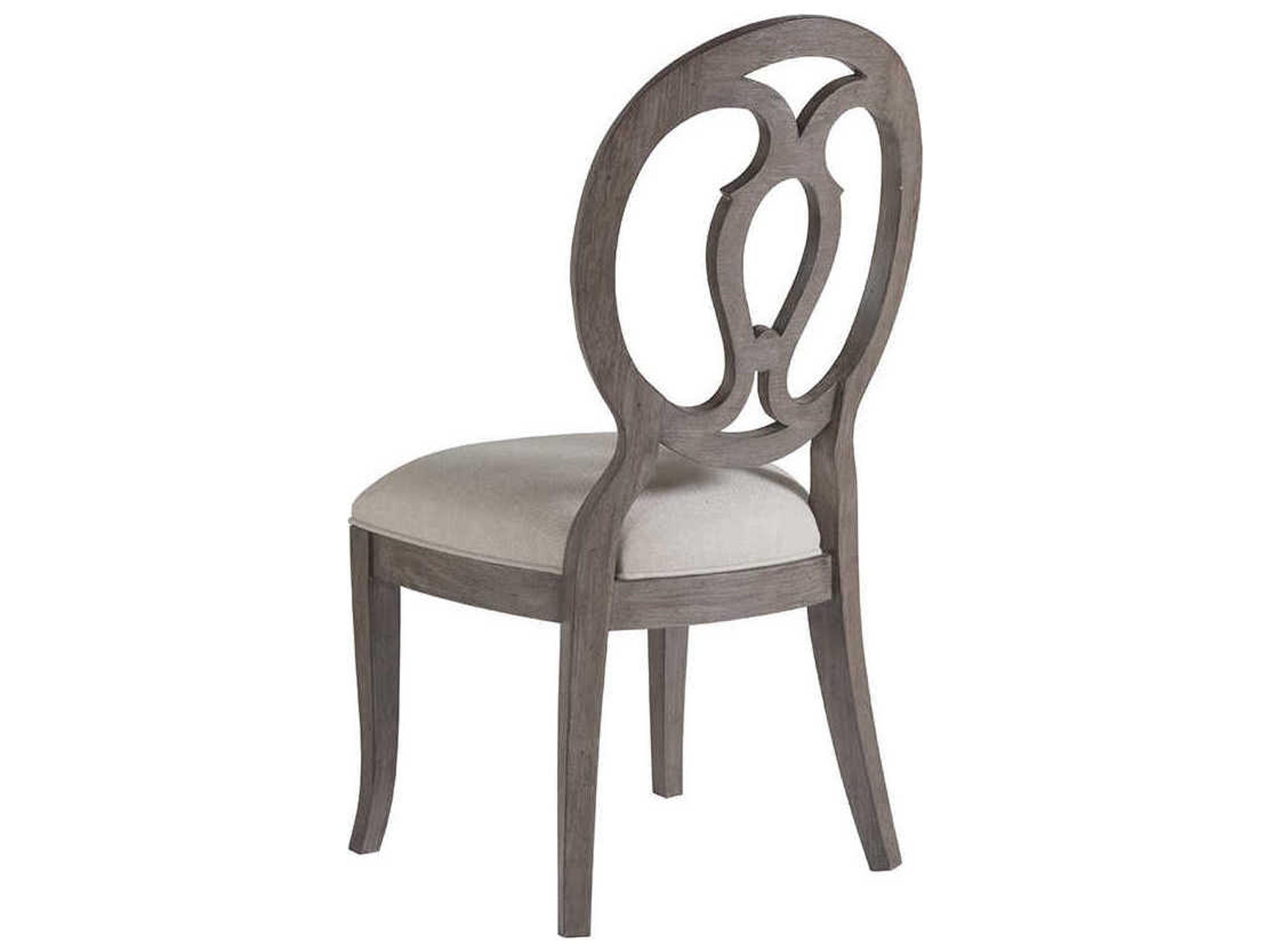 Artistica Axiom Brown Upholstered Side Dining Chair