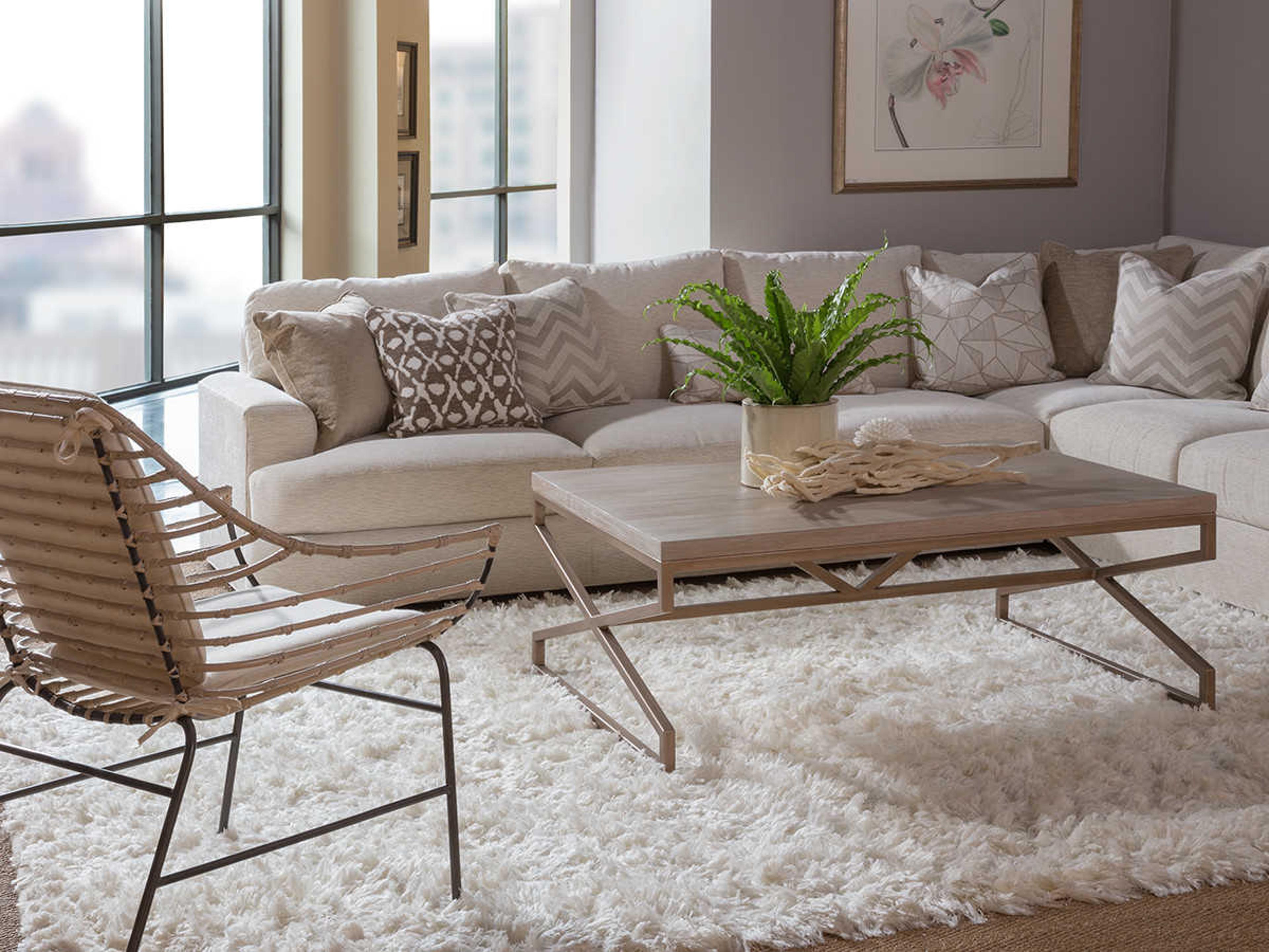 Artistica Edict Rectangular Wood Bianco Cocktail Table