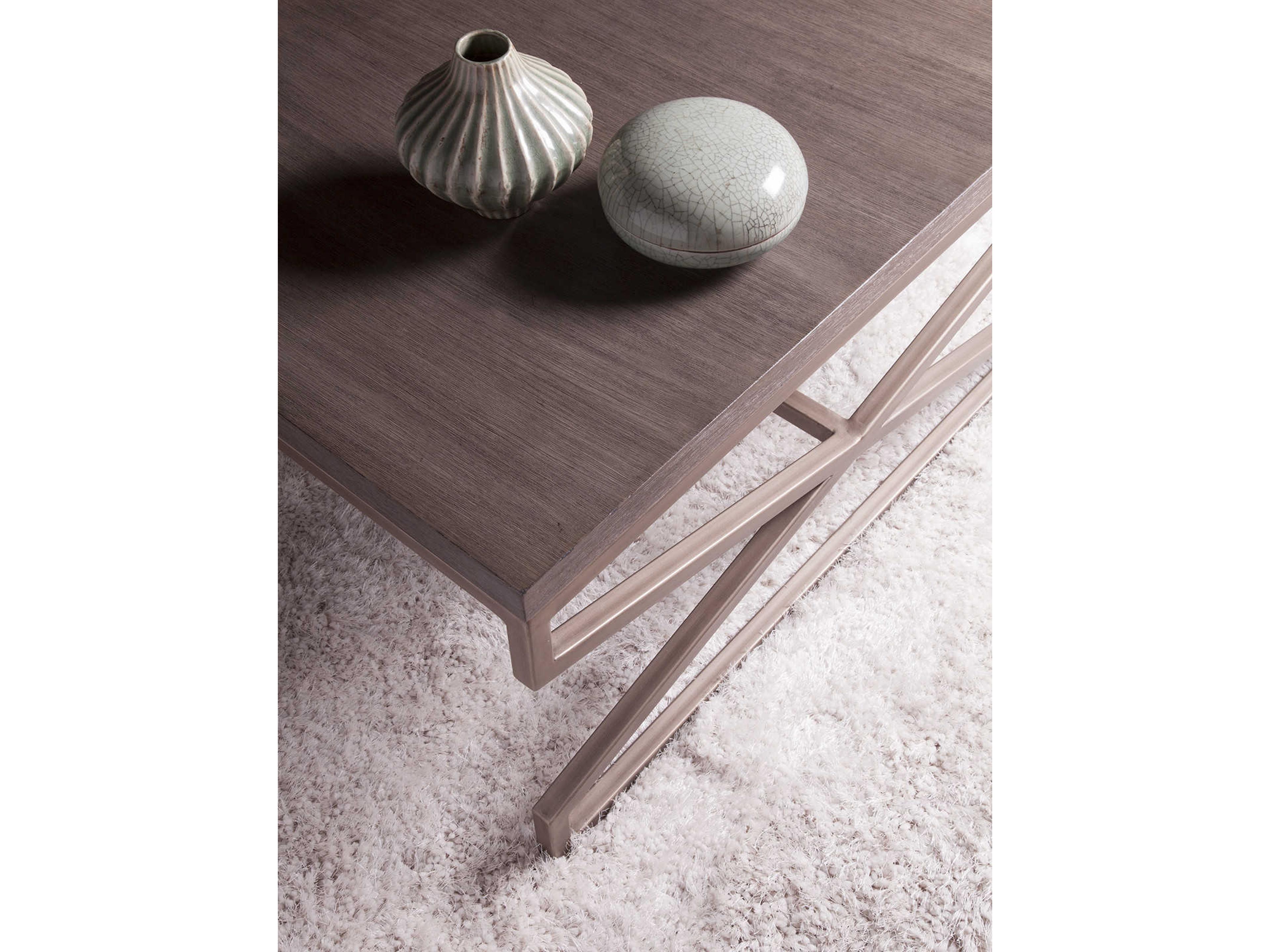 Artistica Edict Rectangular Wood Grigio Cocktail Table