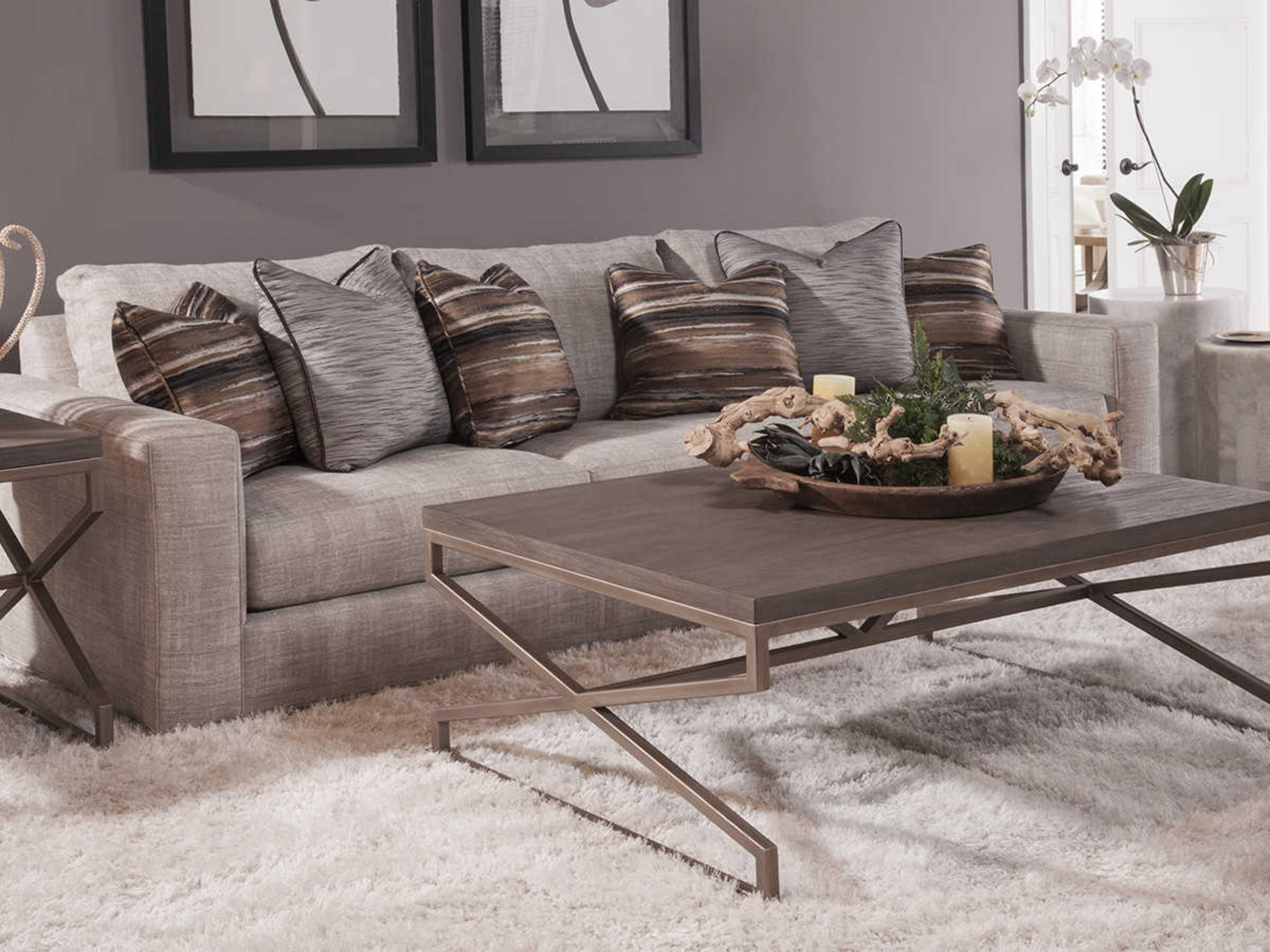 Artistica Edict Rectangular Wood Grigio Cocktail Table