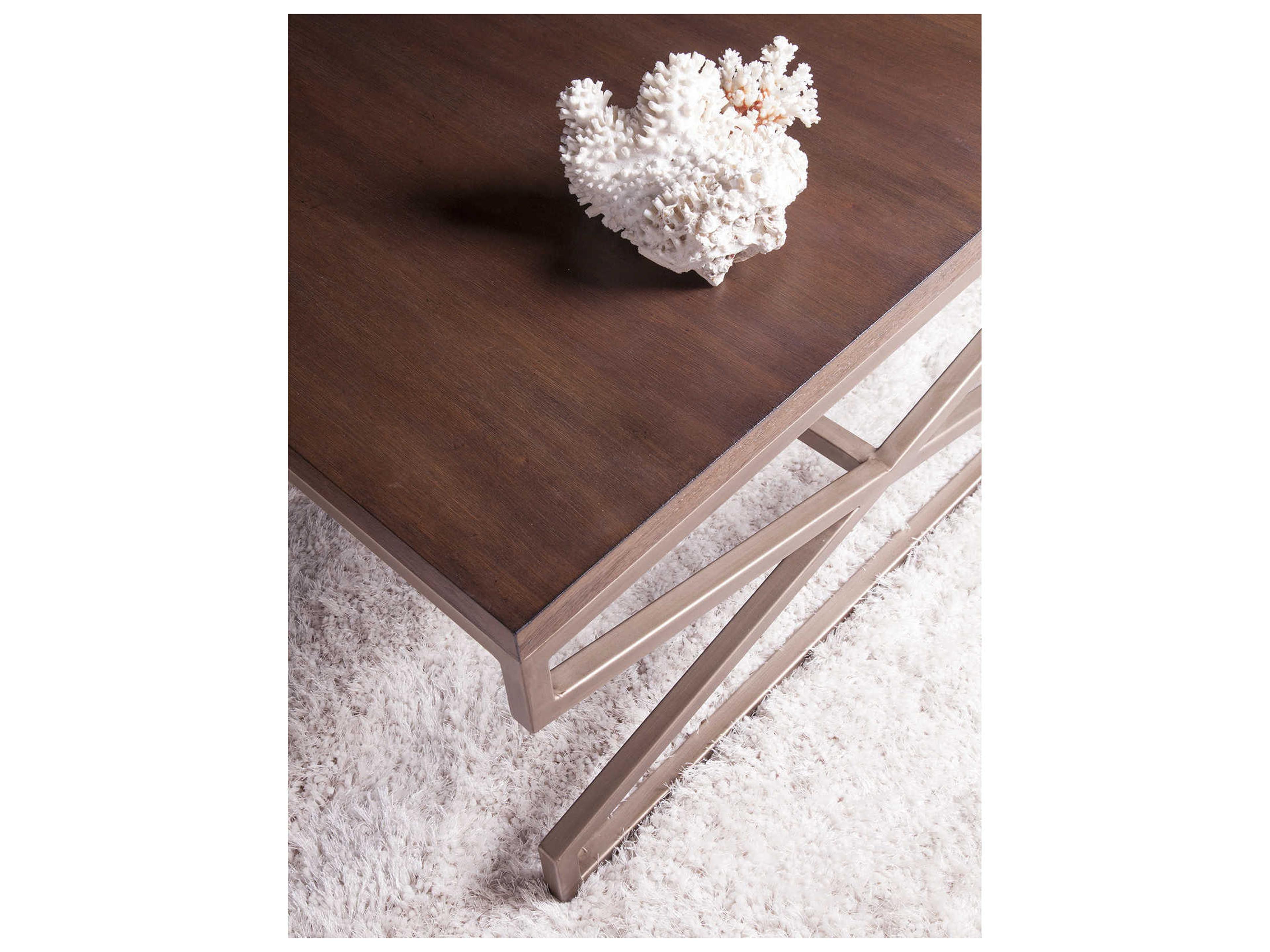 Artistica Edict Rectangular Wood Marrone Cocktail Table