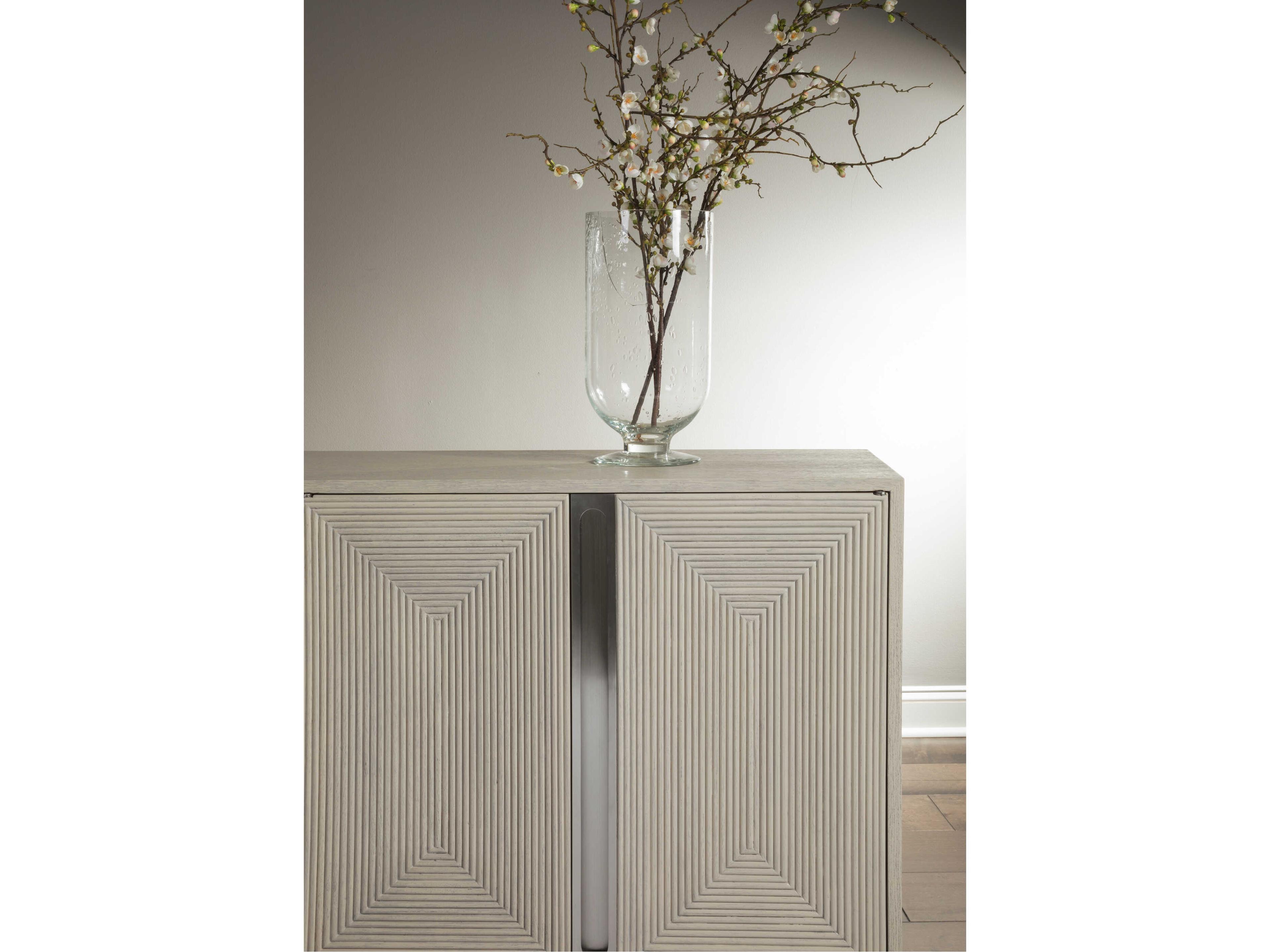 Artistica Gradient 68" Antiqued White Media Console