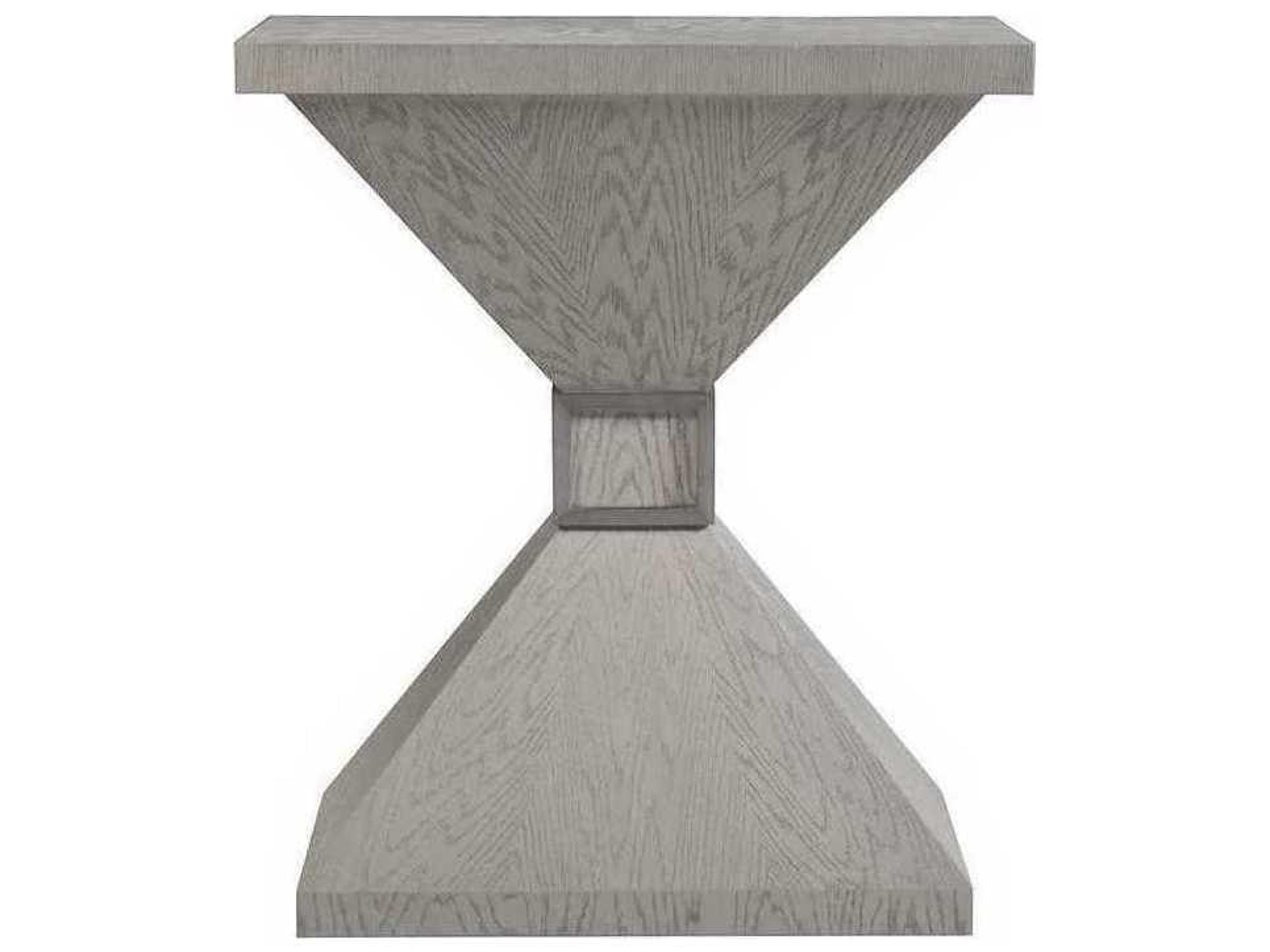 Artistica Dalliance Rectangular Wood Gray Console Table