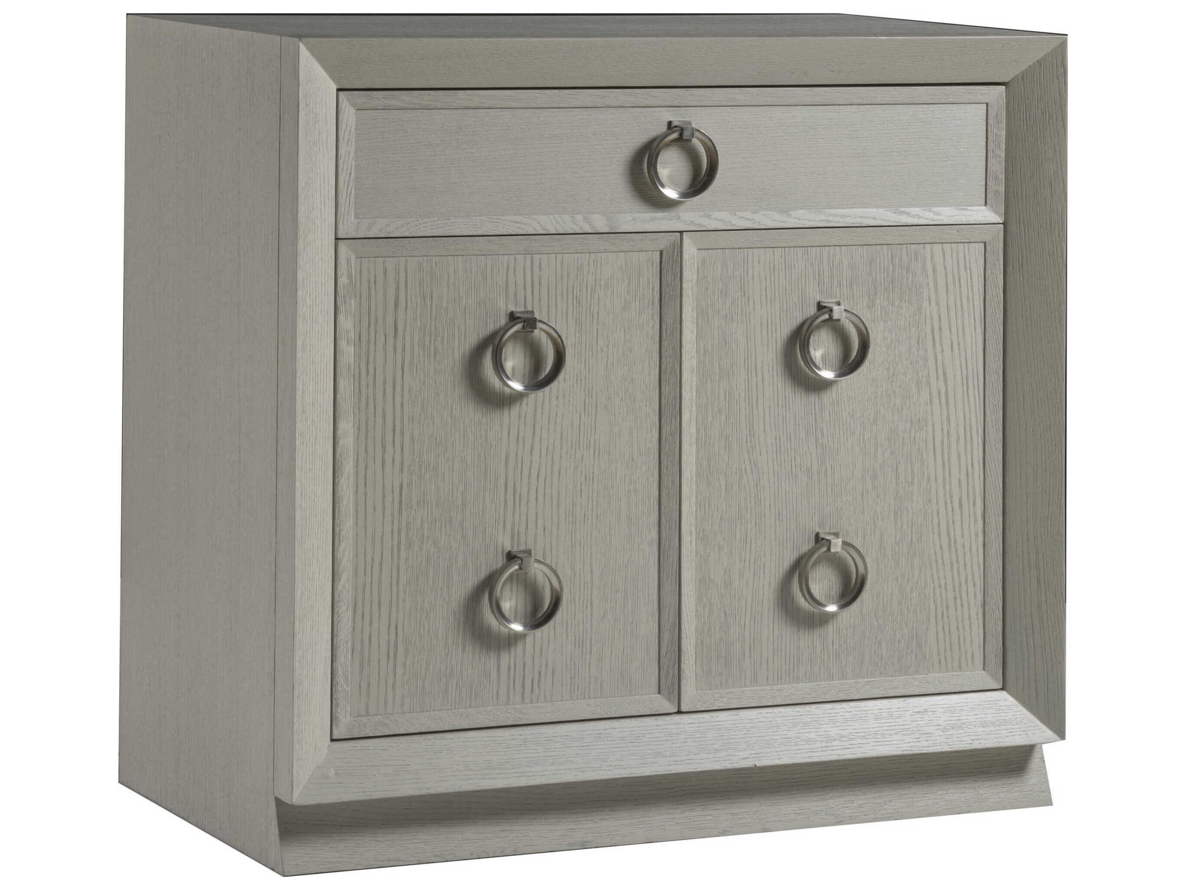Zeitgeist Antiqued White Gray Accent Chest
