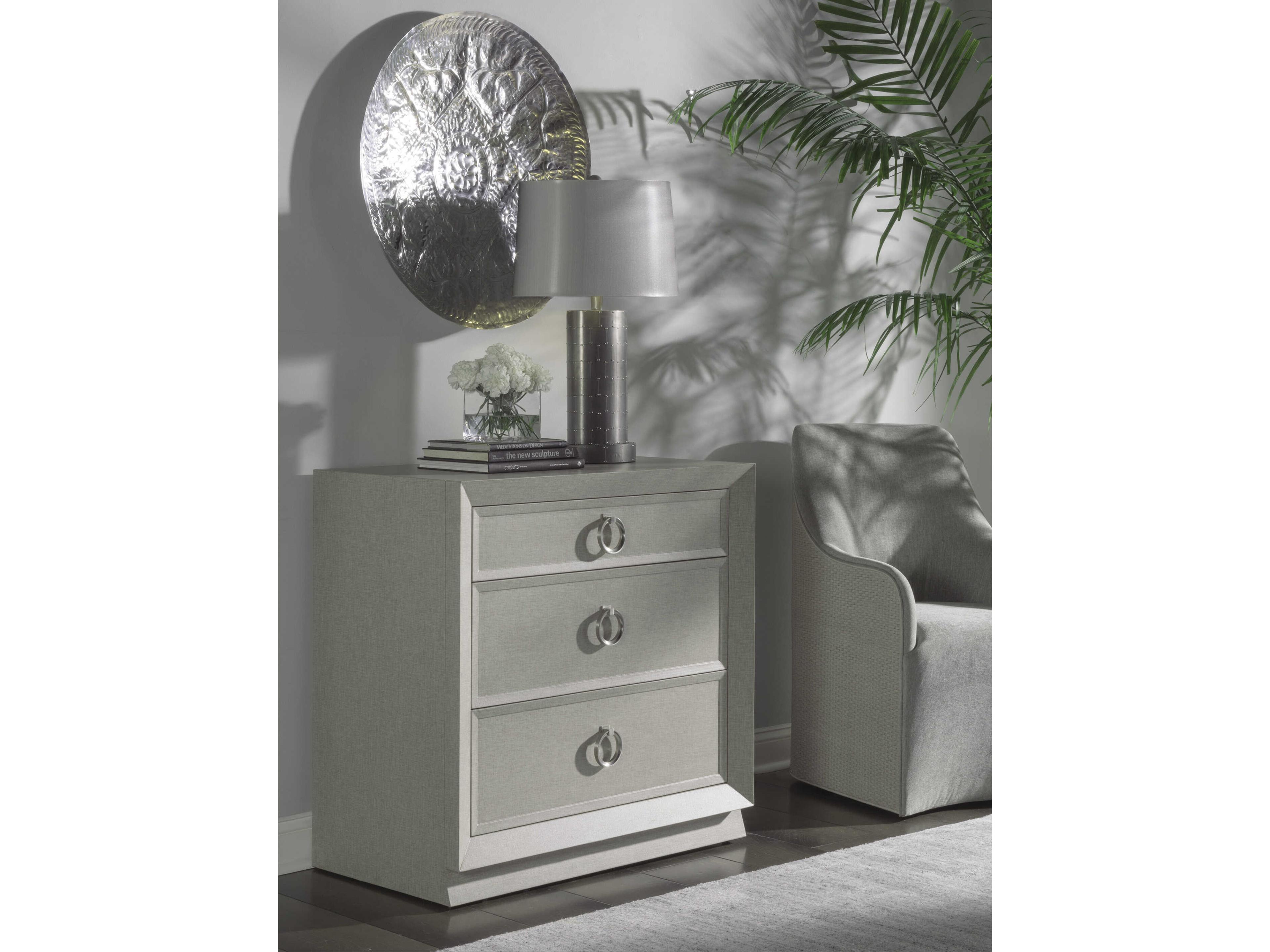 Artistica Zeitgeist Antique Linen Gray Accent Chest