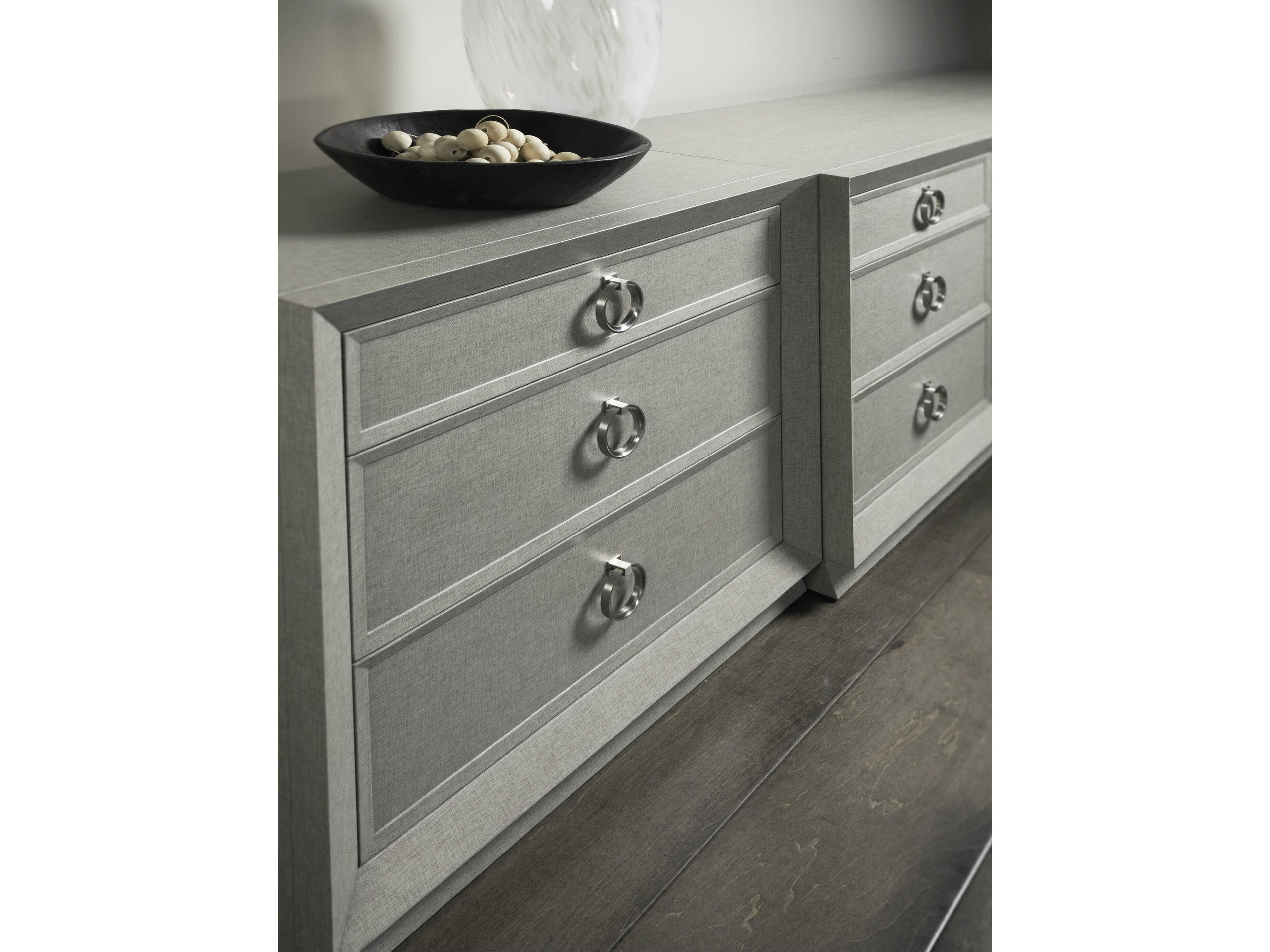 Artistica Zeitgeist Antique Linen Gray Accent Chest