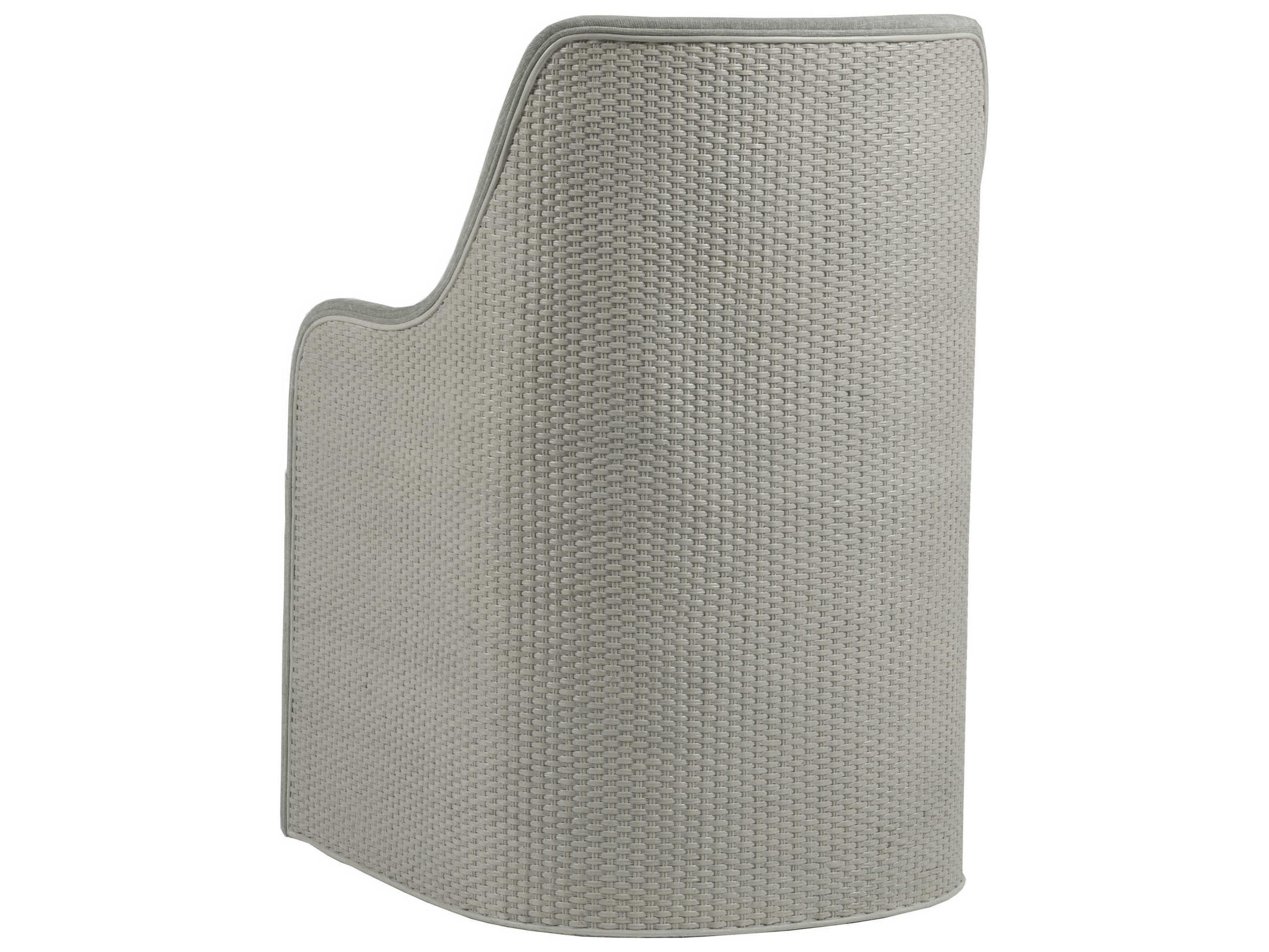 Artistica Riley Gray Upholstered Arm Dining Chair
