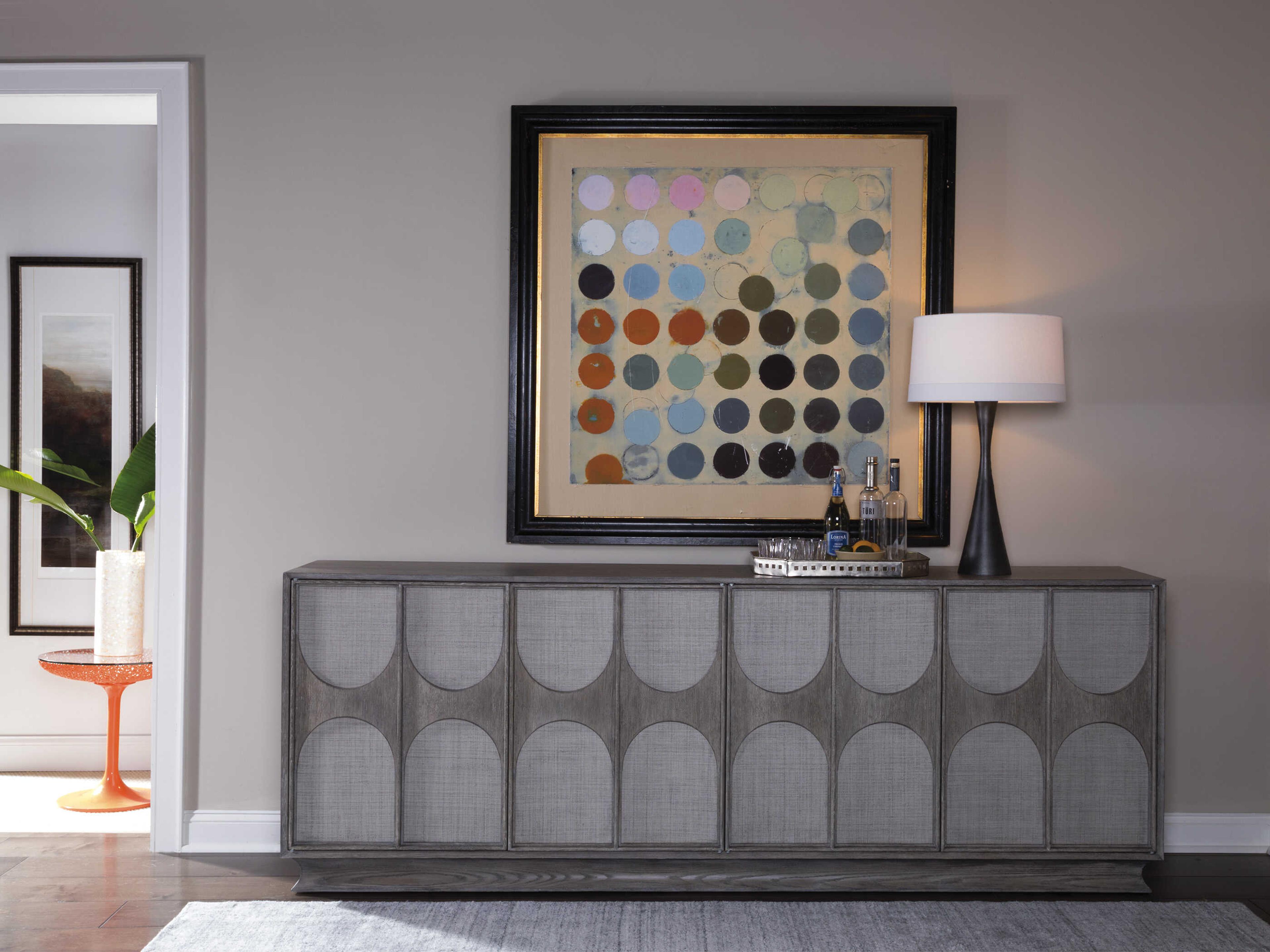 Artistica Monstuart 99" Gray Media Console