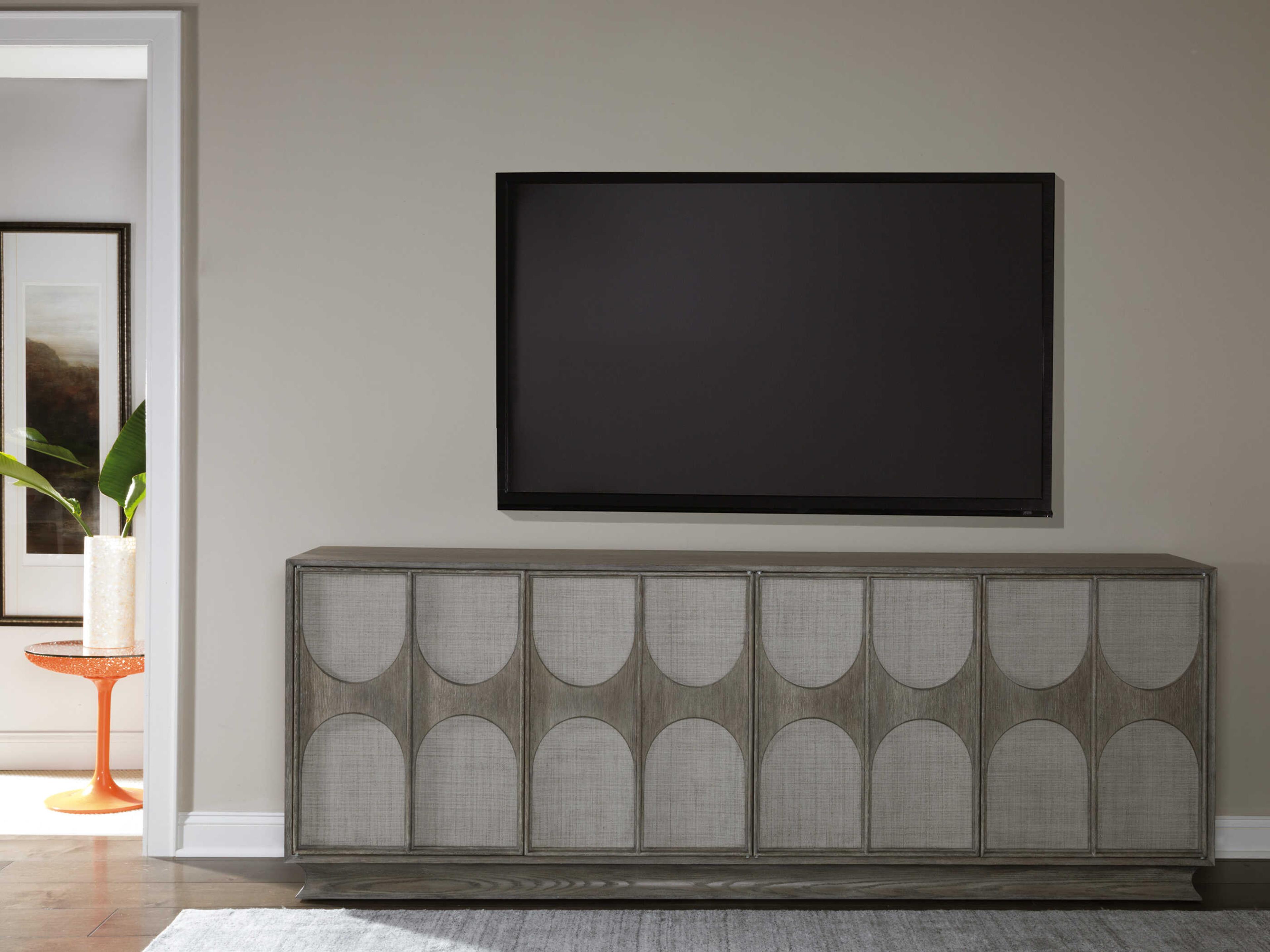Artistica Monstuart 99" Gray Media Console