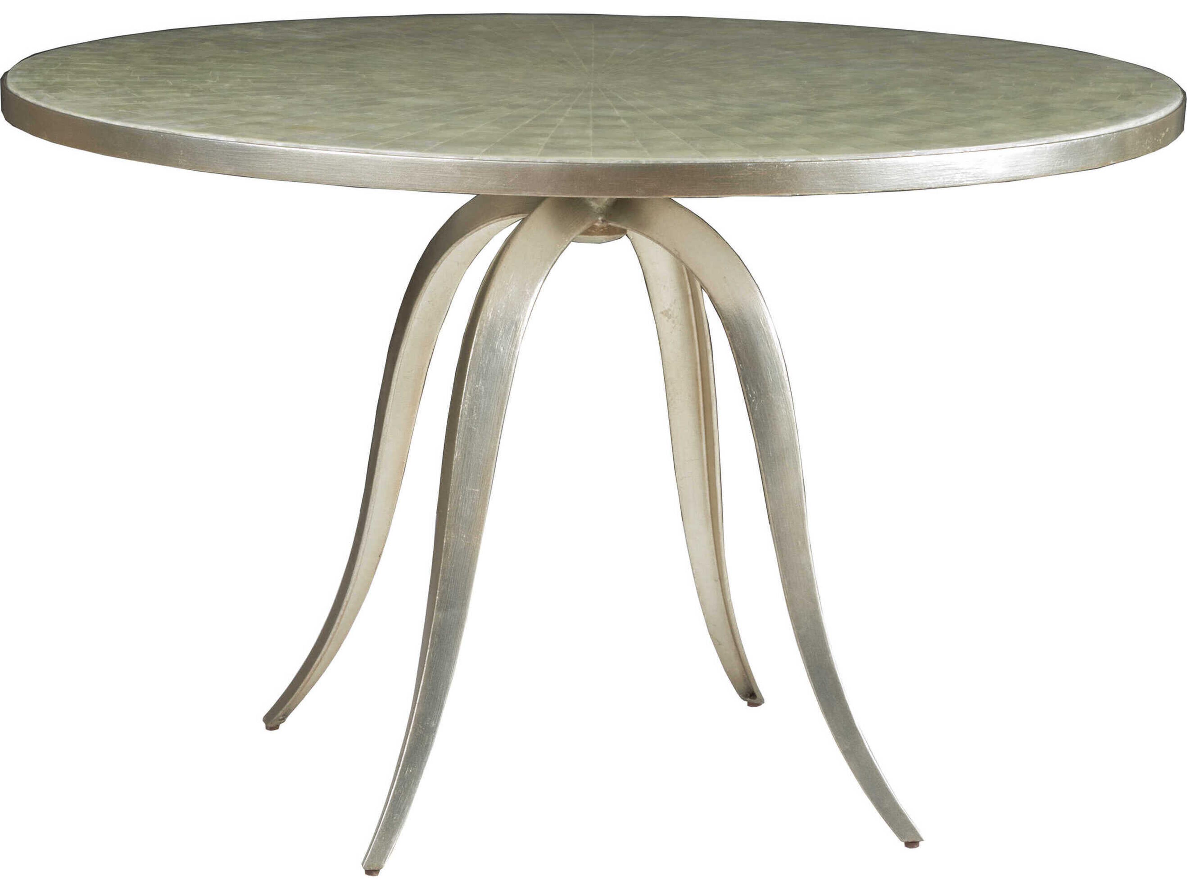 Artistica Capiz Round Capiz Champagne Dining Table