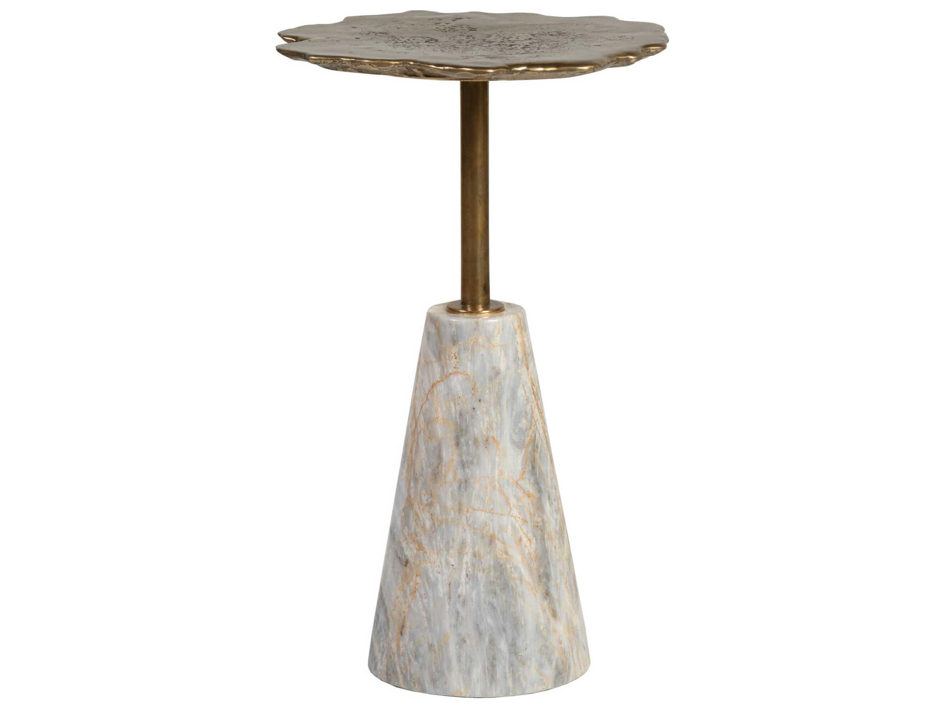 Moriarty Metal Zinc End Table