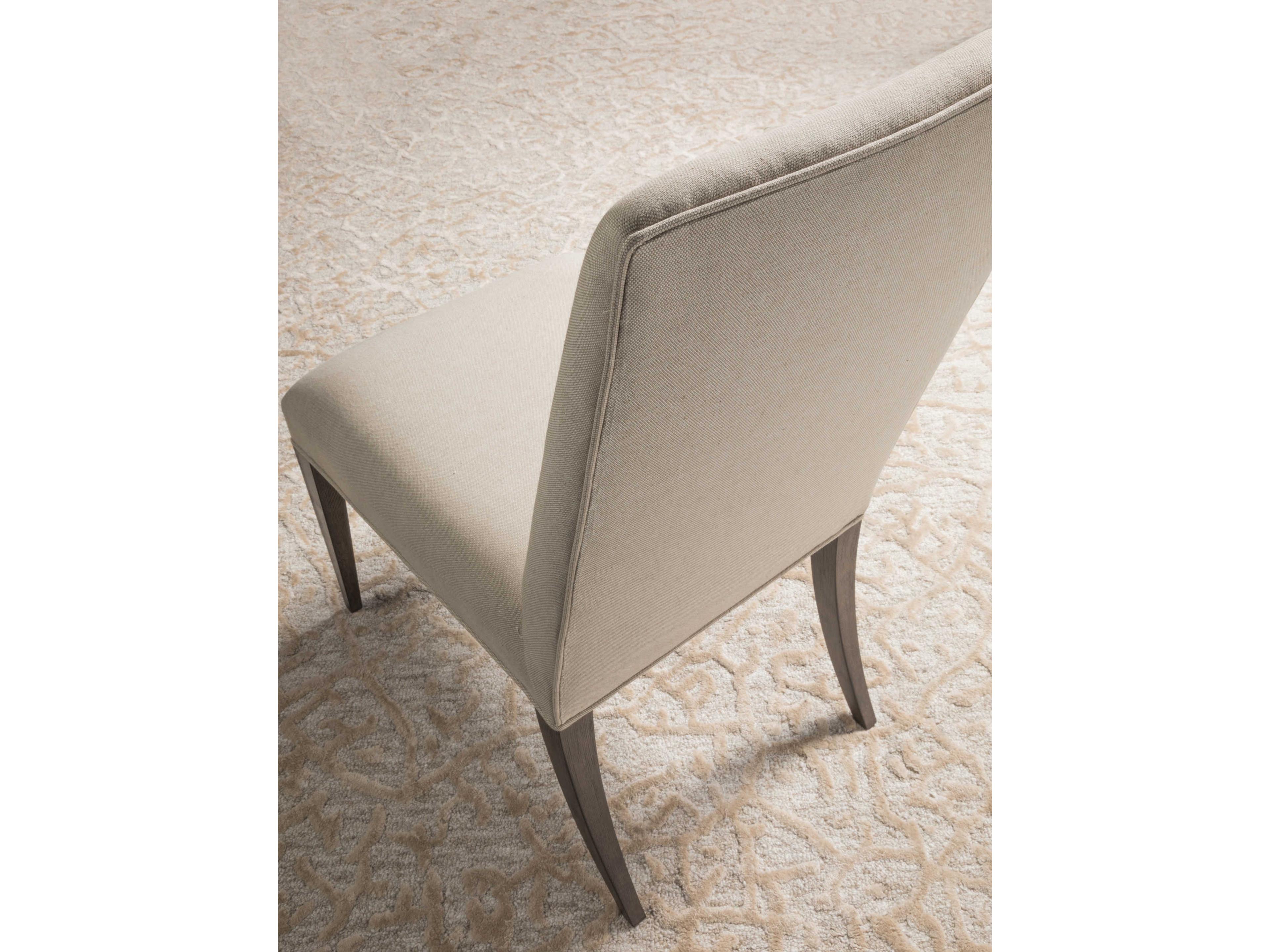 Artistica Cohesion Program Madox Hardwood Gray Upholstered Side Dining Chair