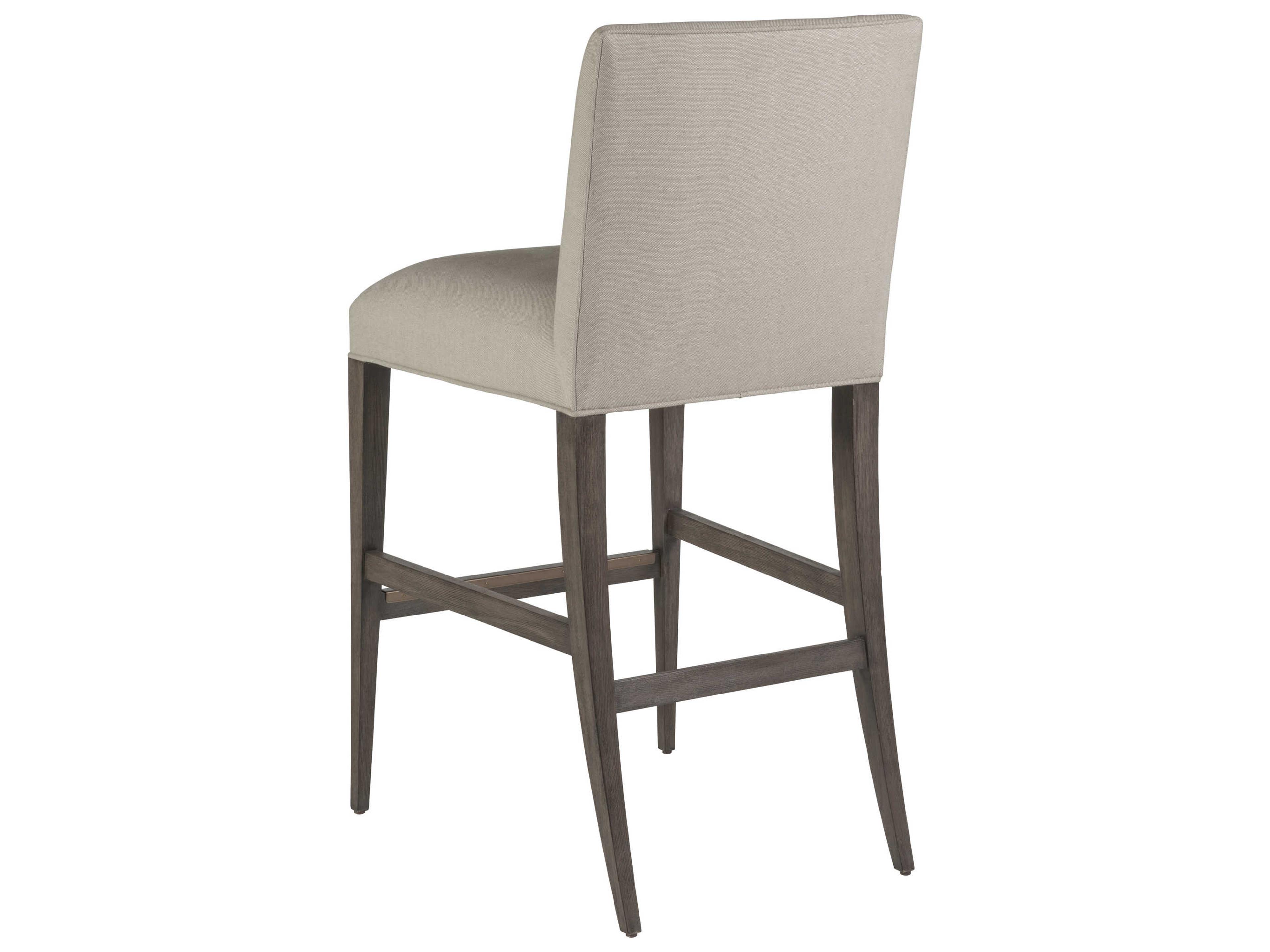 Artistica Cohesion Program Madox Upholstered Hardwood Antico Bar Stool