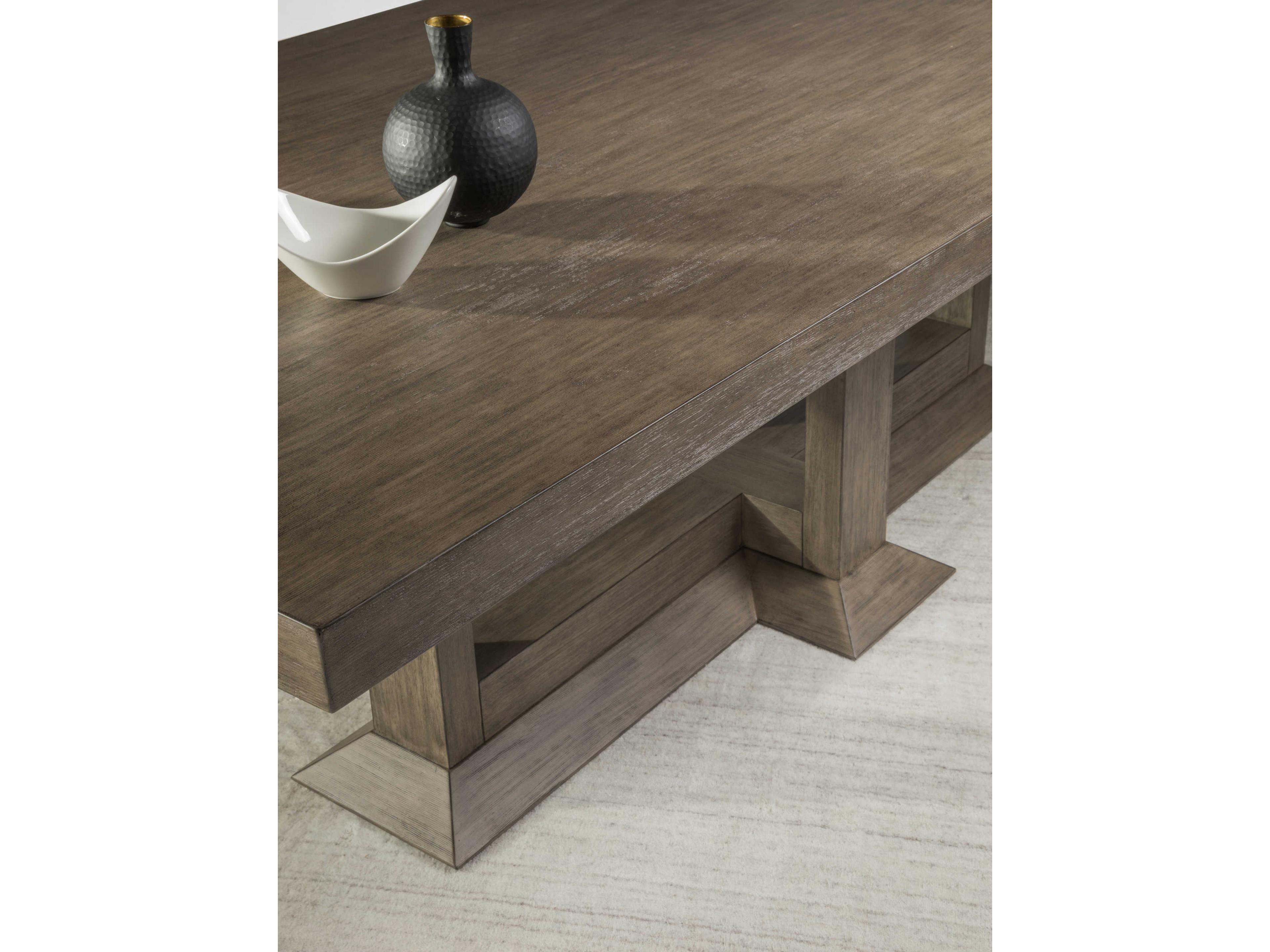 Artistica Cohesion Program Emissary Rectangular Wood Grigio Dining Table