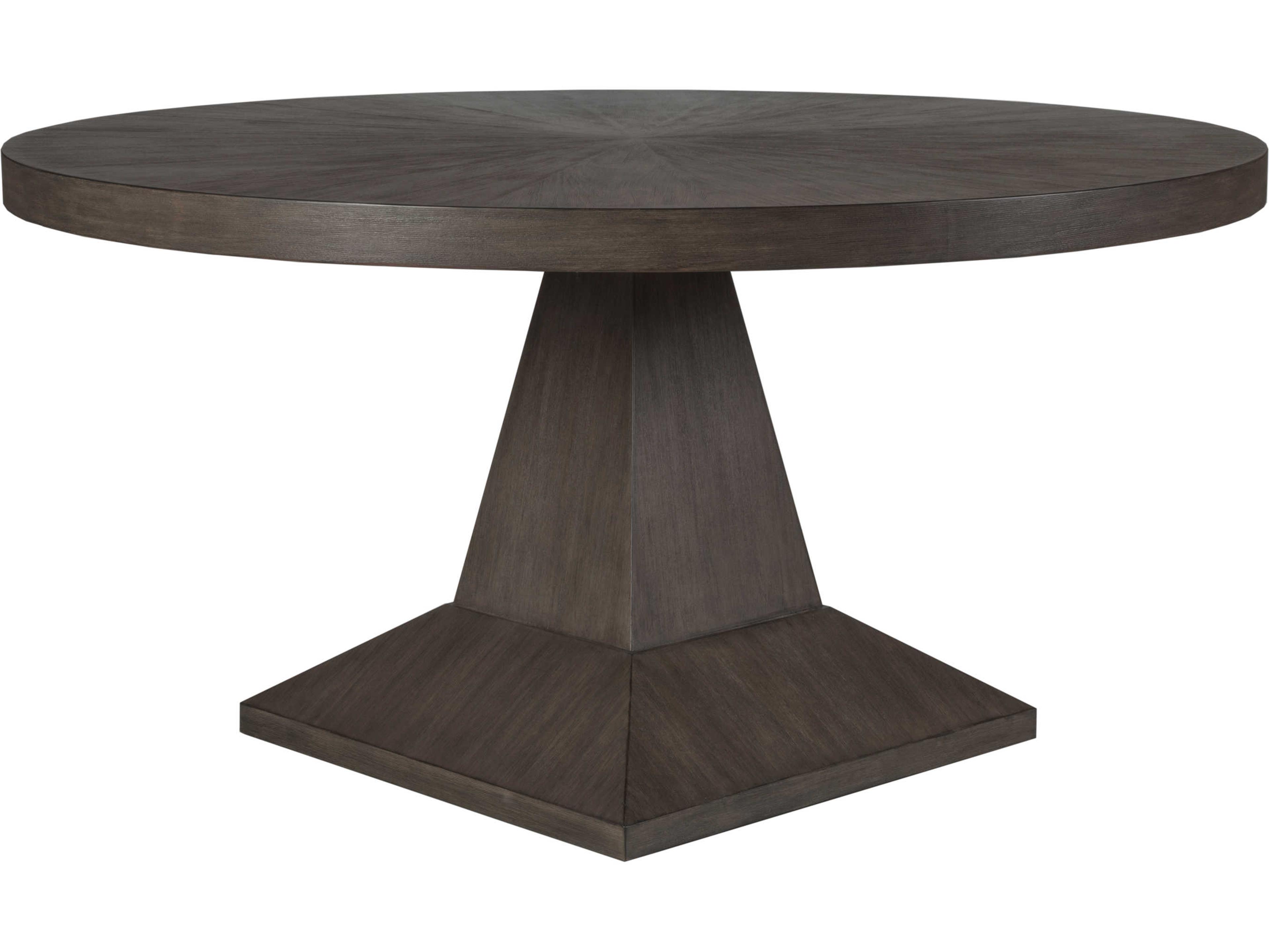 Cohesion Program Chronicle Round Wood Antico Dining Table