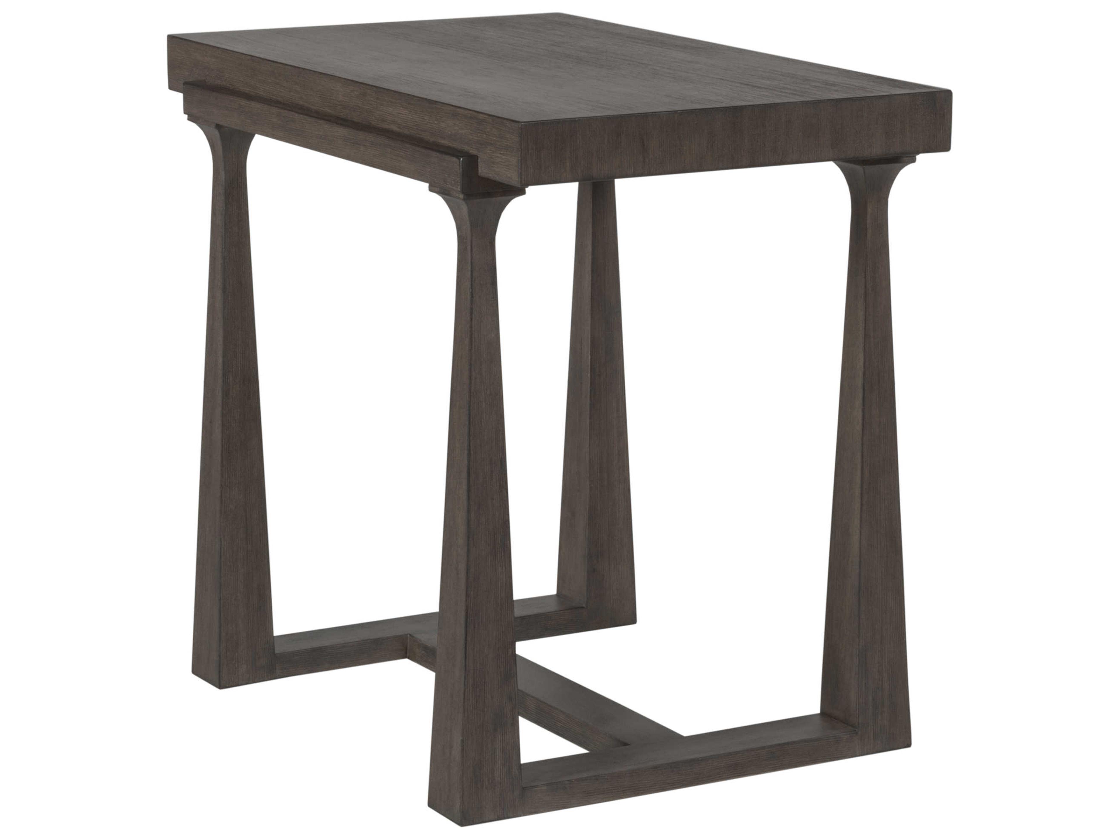 Artistica Cohesion Program Grantland Rectangular Wood Antico End Table