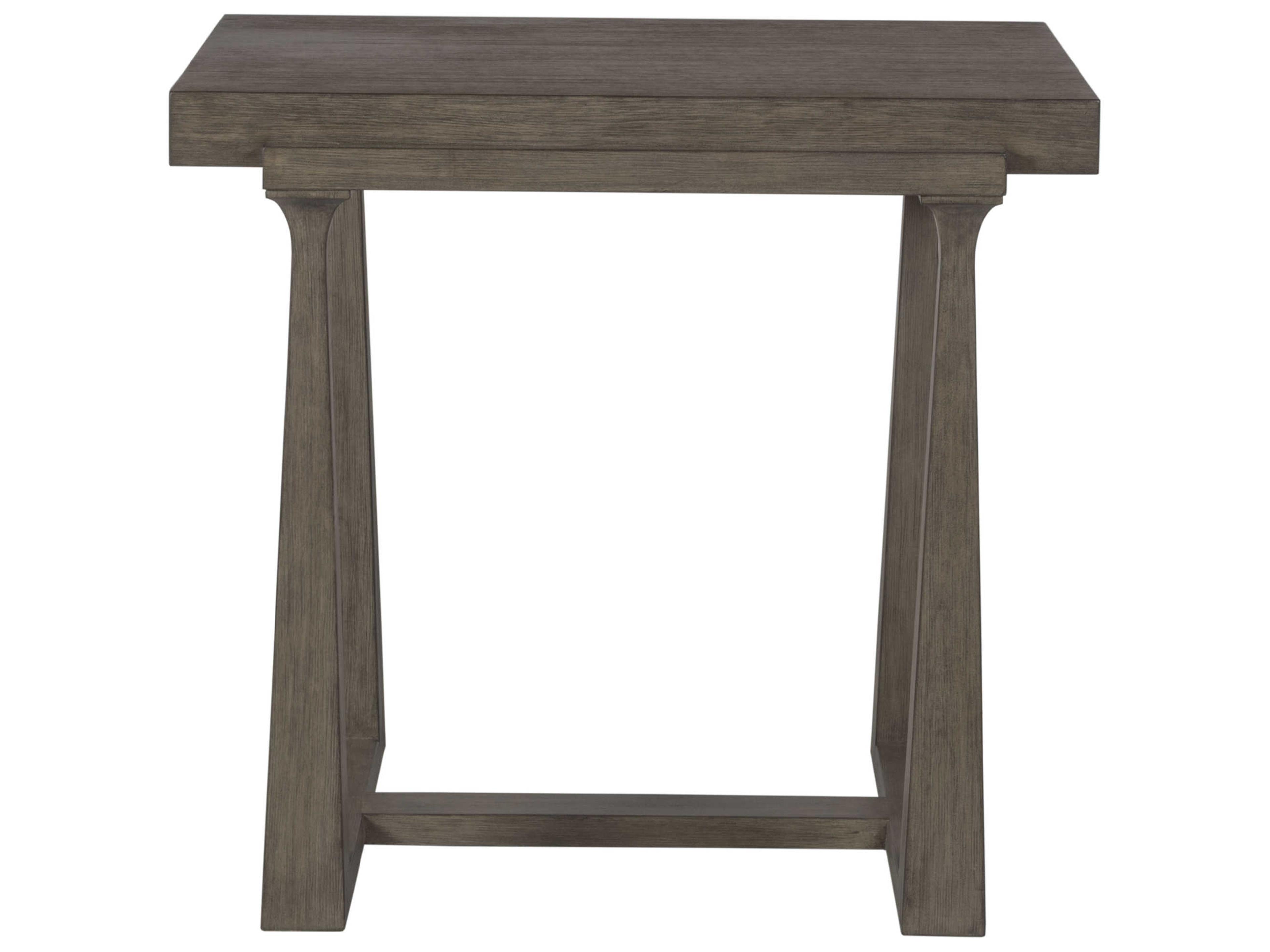 Artistica Cohesion Program Grantland Rectangular Wood Grigio End Table