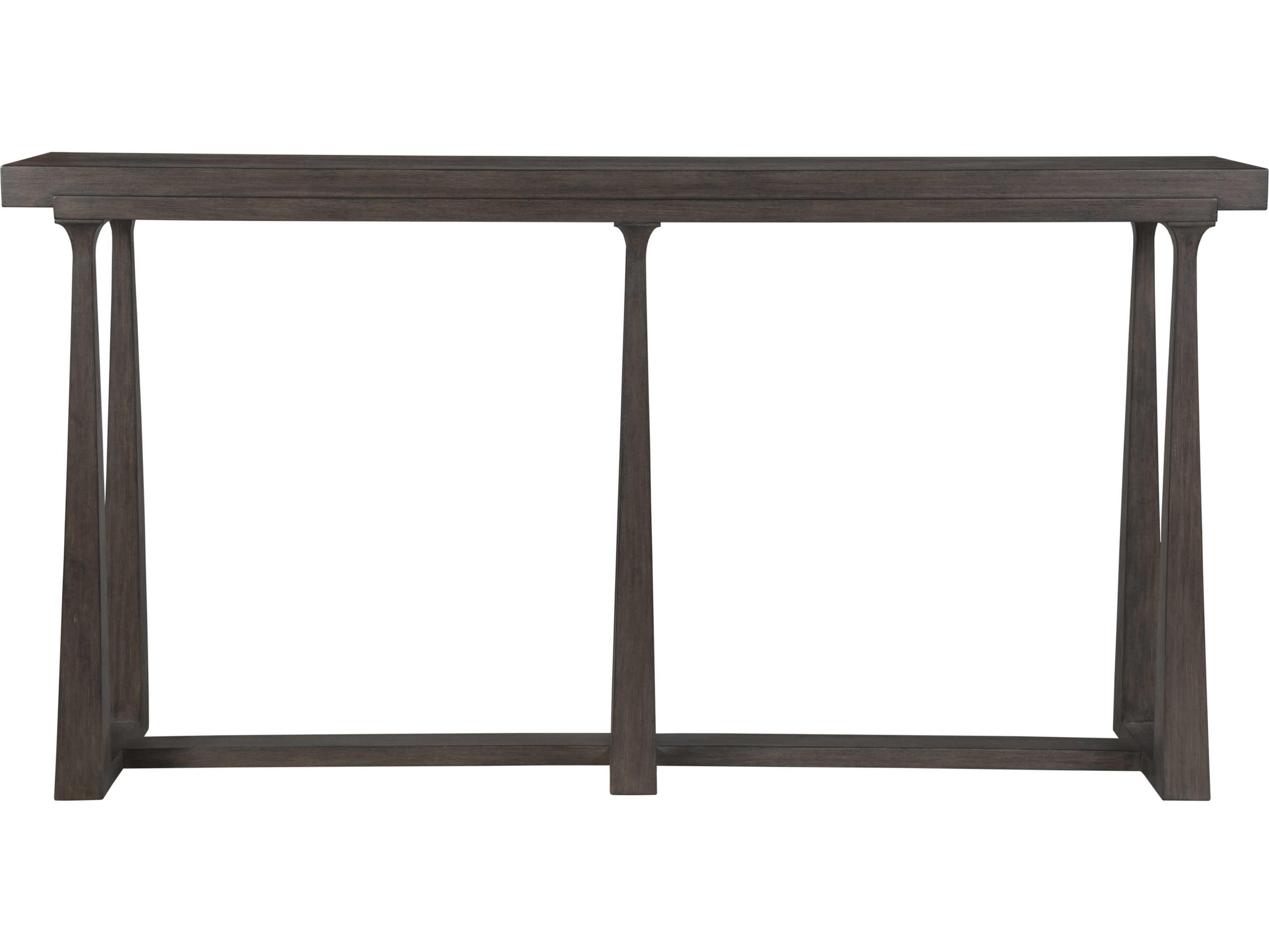 Artistica Cohesion Program Grantland Rectangular Wood Antico Console Table